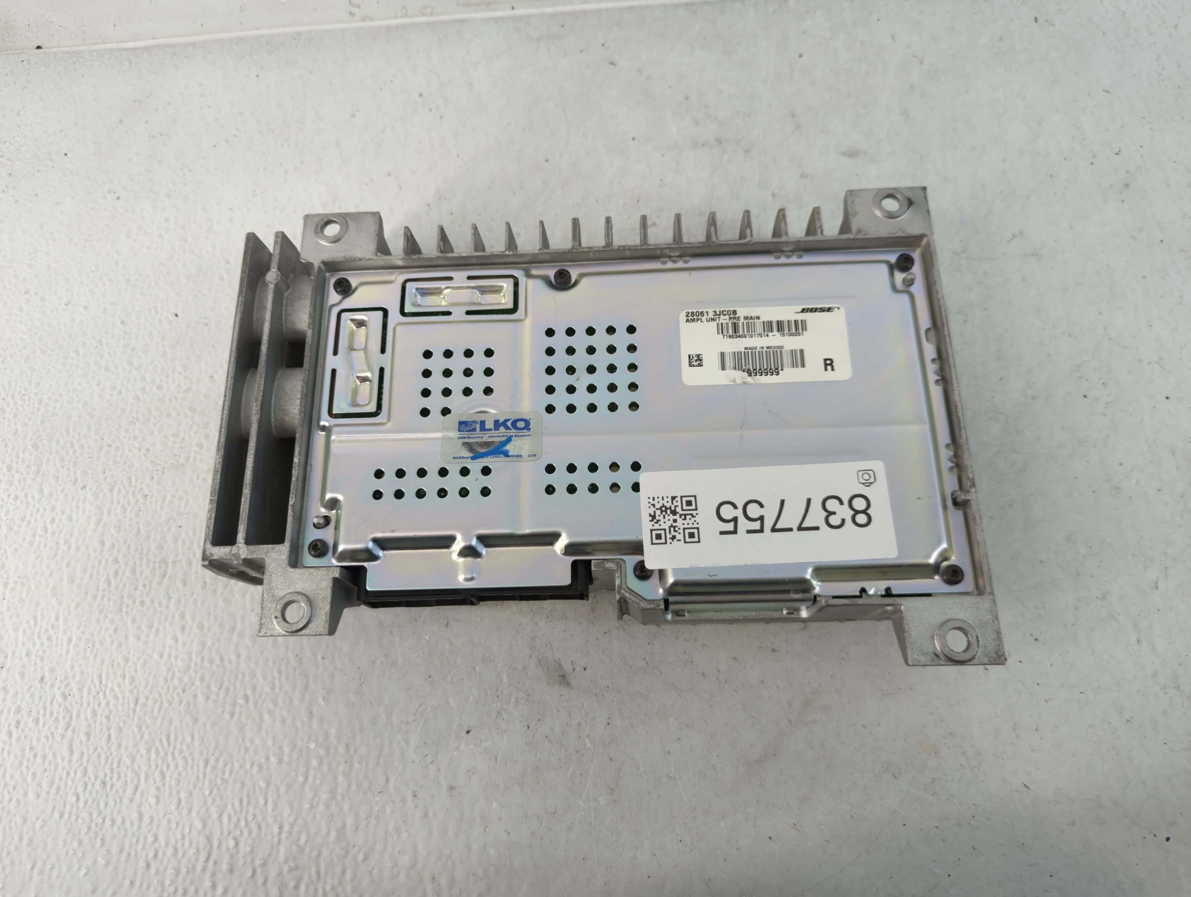 2015-2020 Infiniti Qx60 Am Fm Cd Player Radio Receiver 837755 - Oemusedautoparts1.com