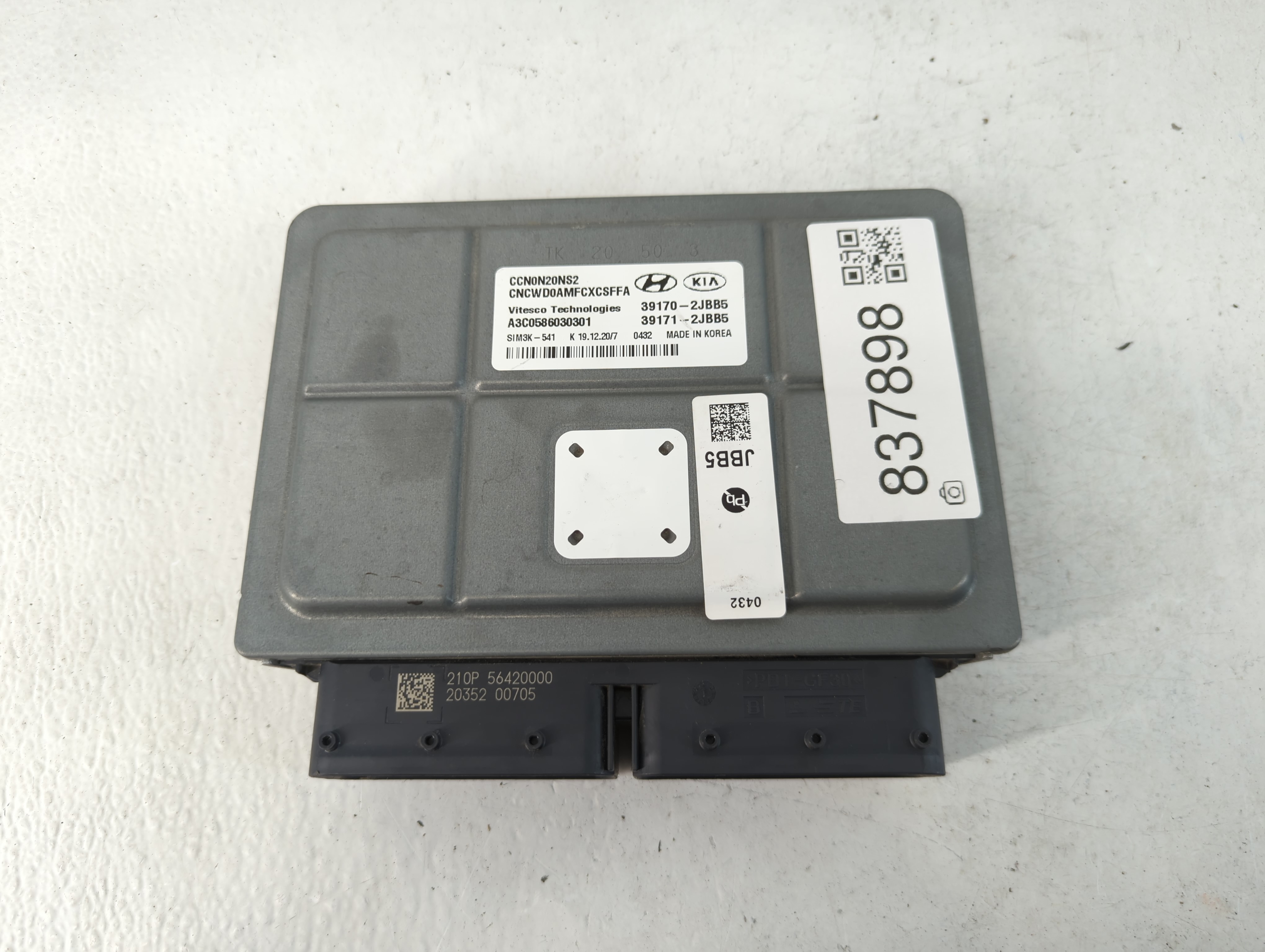 2021-2022 Hyundai Elantra Engine Control Computer Ecu Pcm Ecm Pcu Oem 837898 - Oemusedautoparts1.com