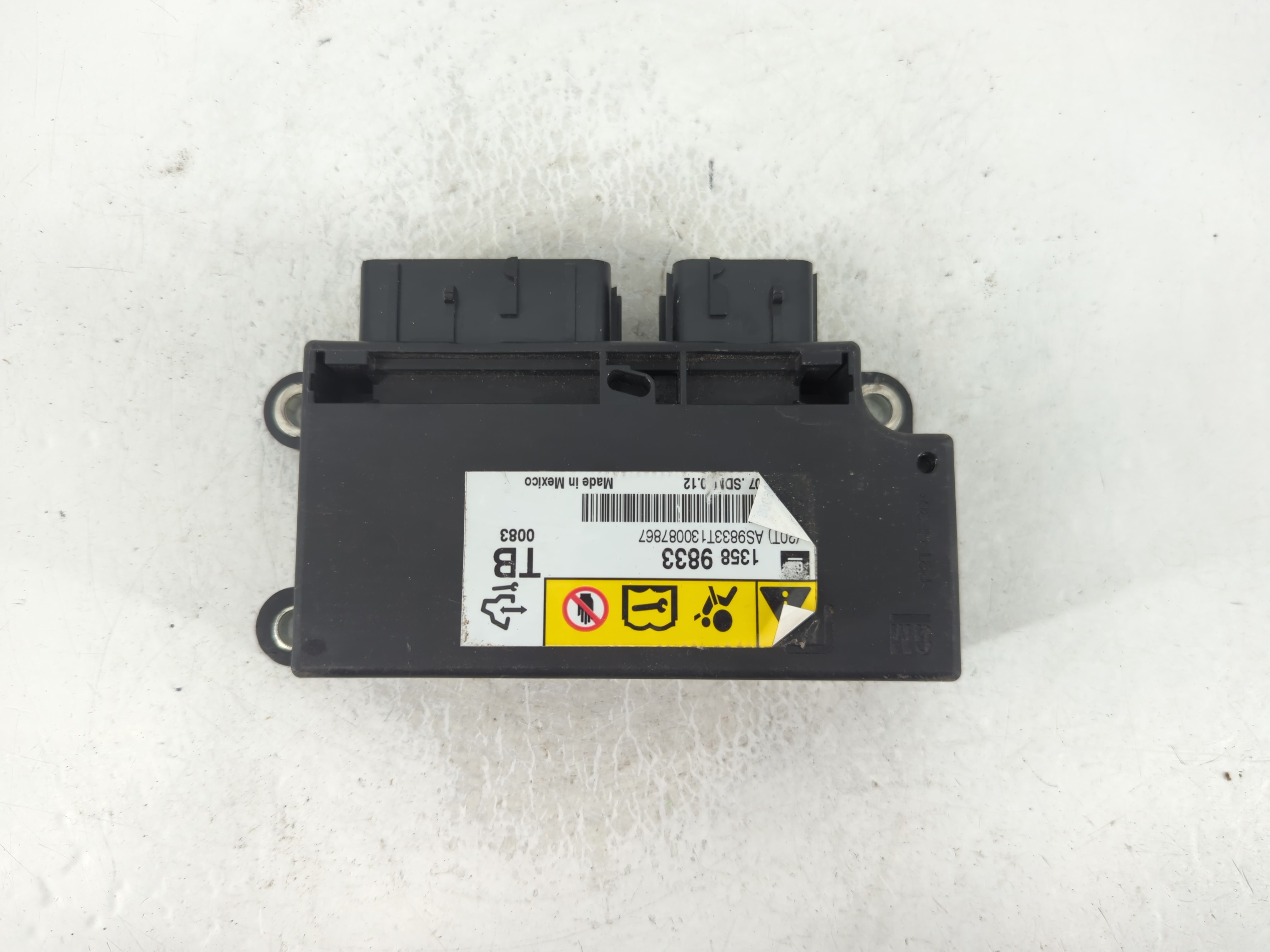 Chevrolet Camaro Engine Control Computer Ecu Pcm Ecm Pcu Oem 1358 9833 837908 - Oemusedautoparts1.com
