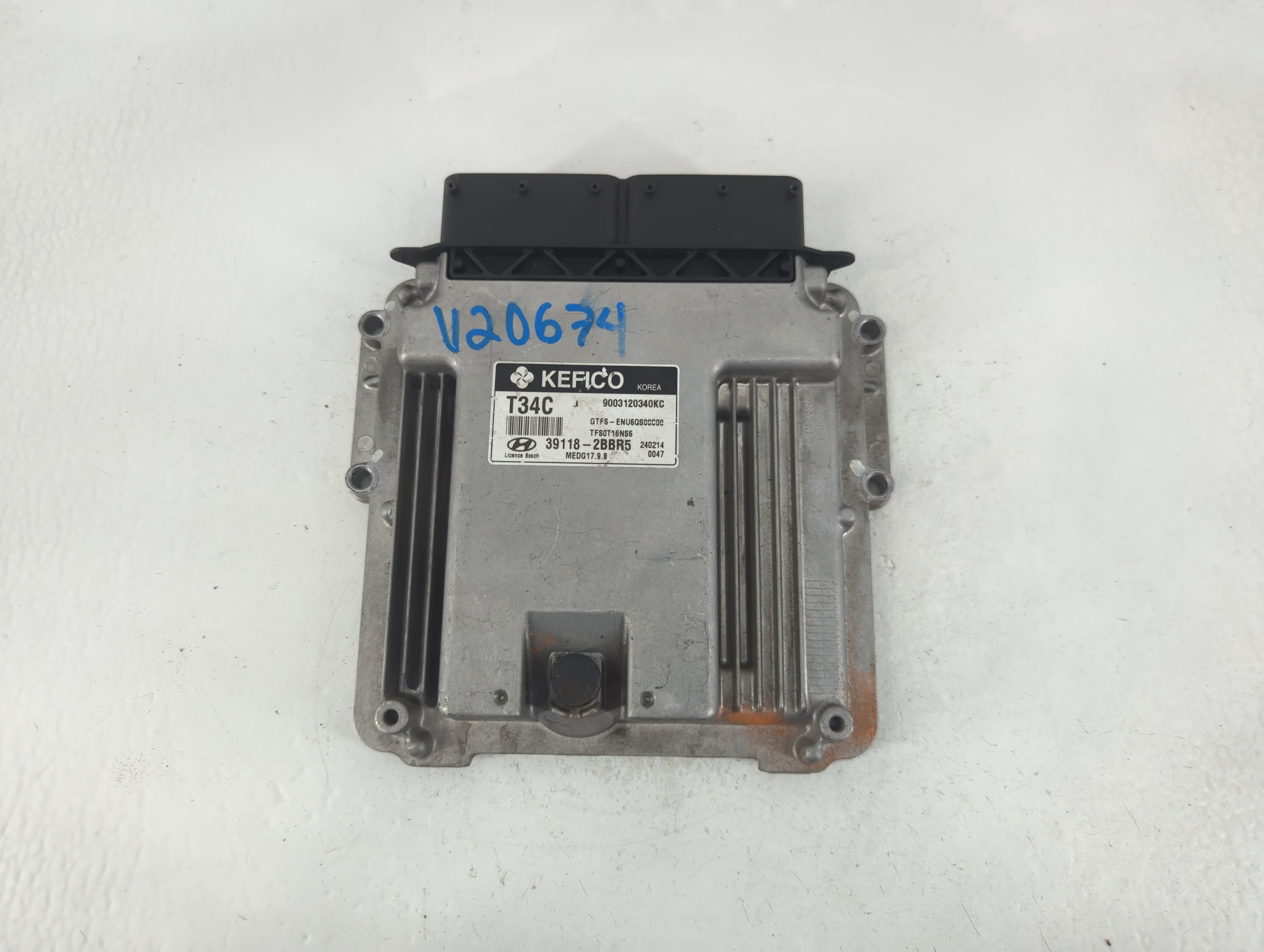 2014-2014 Hyundai Veloster Engine Control Computer Ecu Pcm Ecm Pcu Oem 837913 - Oemusedautoparts1.com