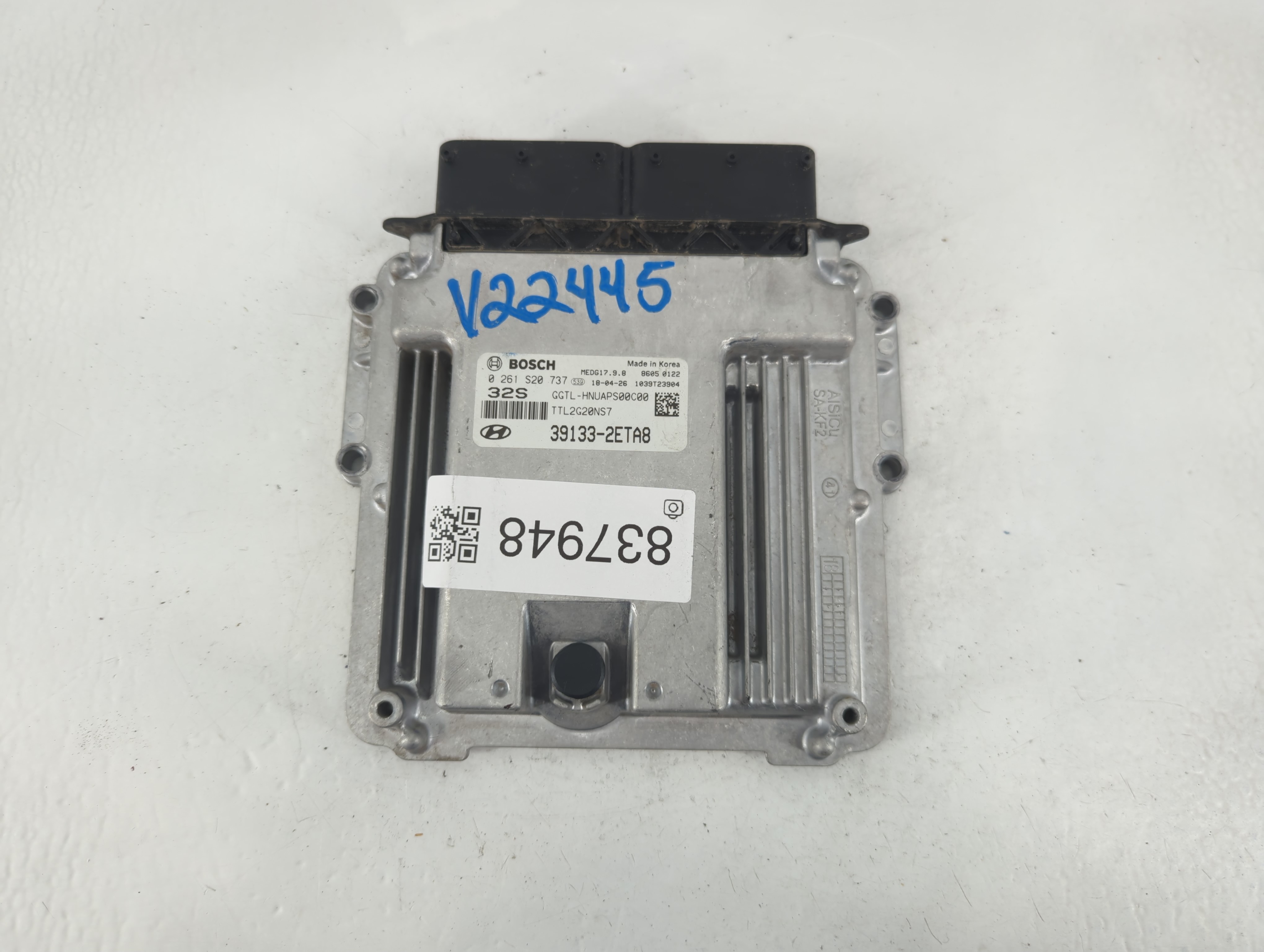 2016-2018 Hyundai Tucson Engine Control Computer Ecu Pcm Ecm Pcu Oem 837948 - Oemusedautoparts1.com