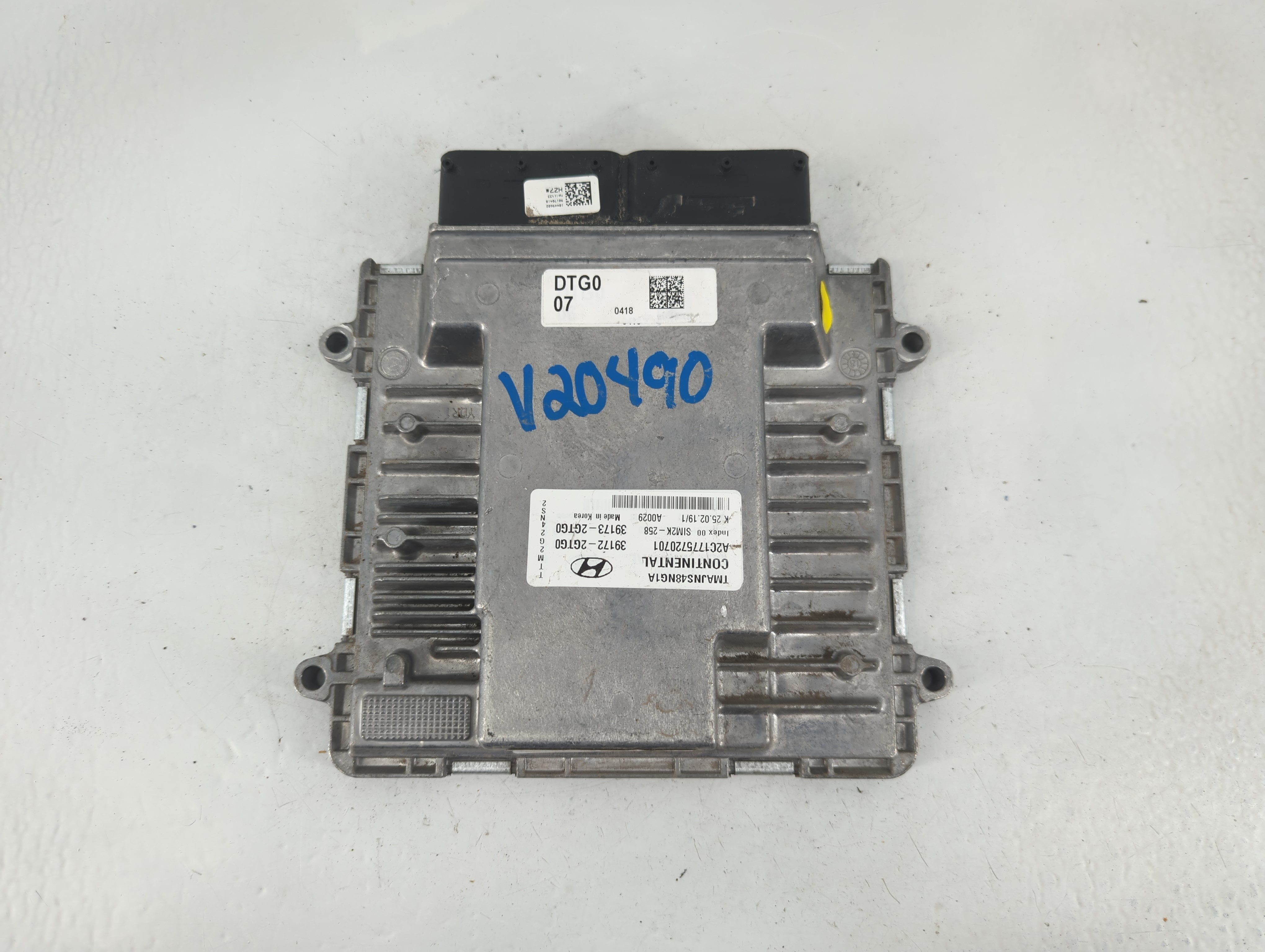 2019-2019 Hyundai Santa Fe Engine Control Computer Ecu Pcm Ecm Pcu Oem 837954 - Oemusedautoparts1.com