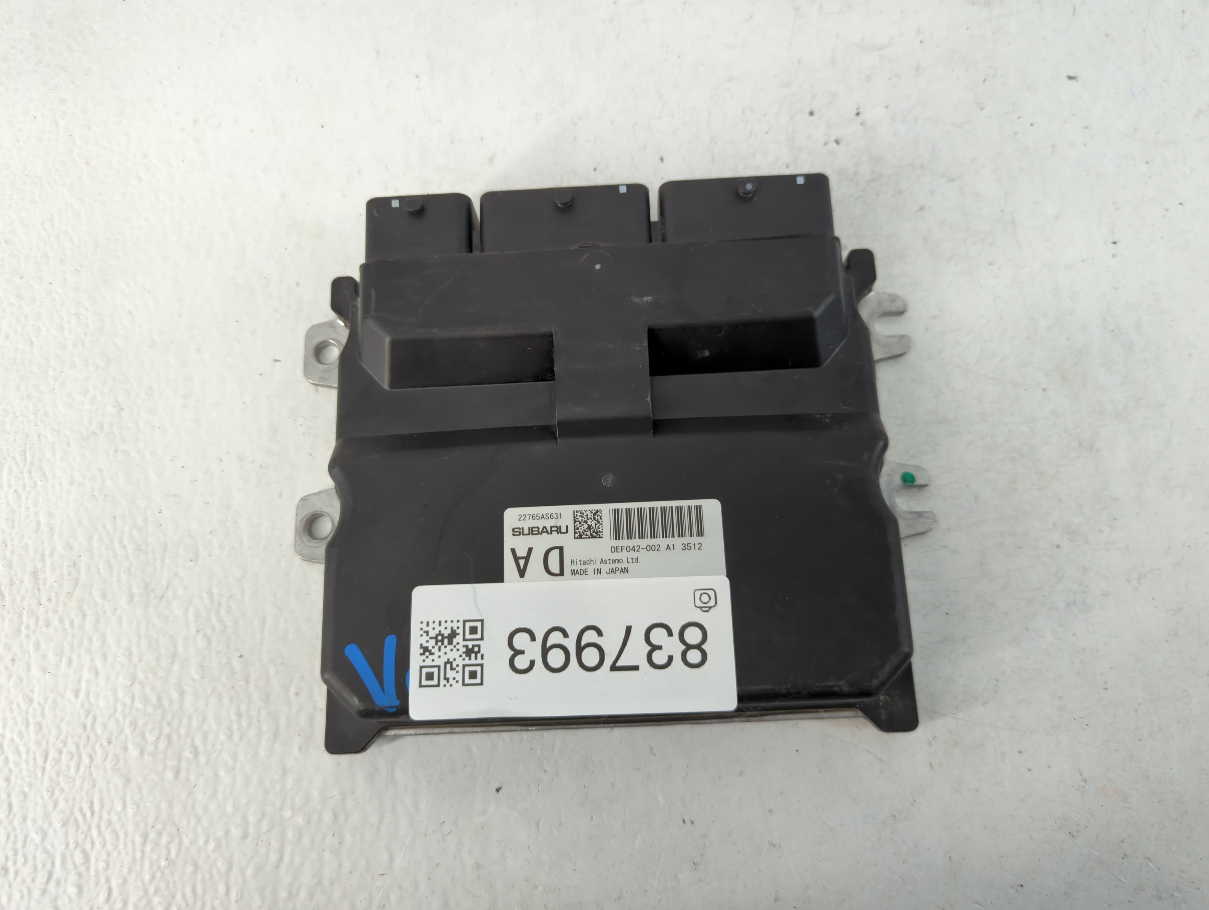 2013-2014 Subaru Legacy Engine Control Computer Ecu Pcm Ecm Pcu Oem 837993 - Oemusedautoparts1.com