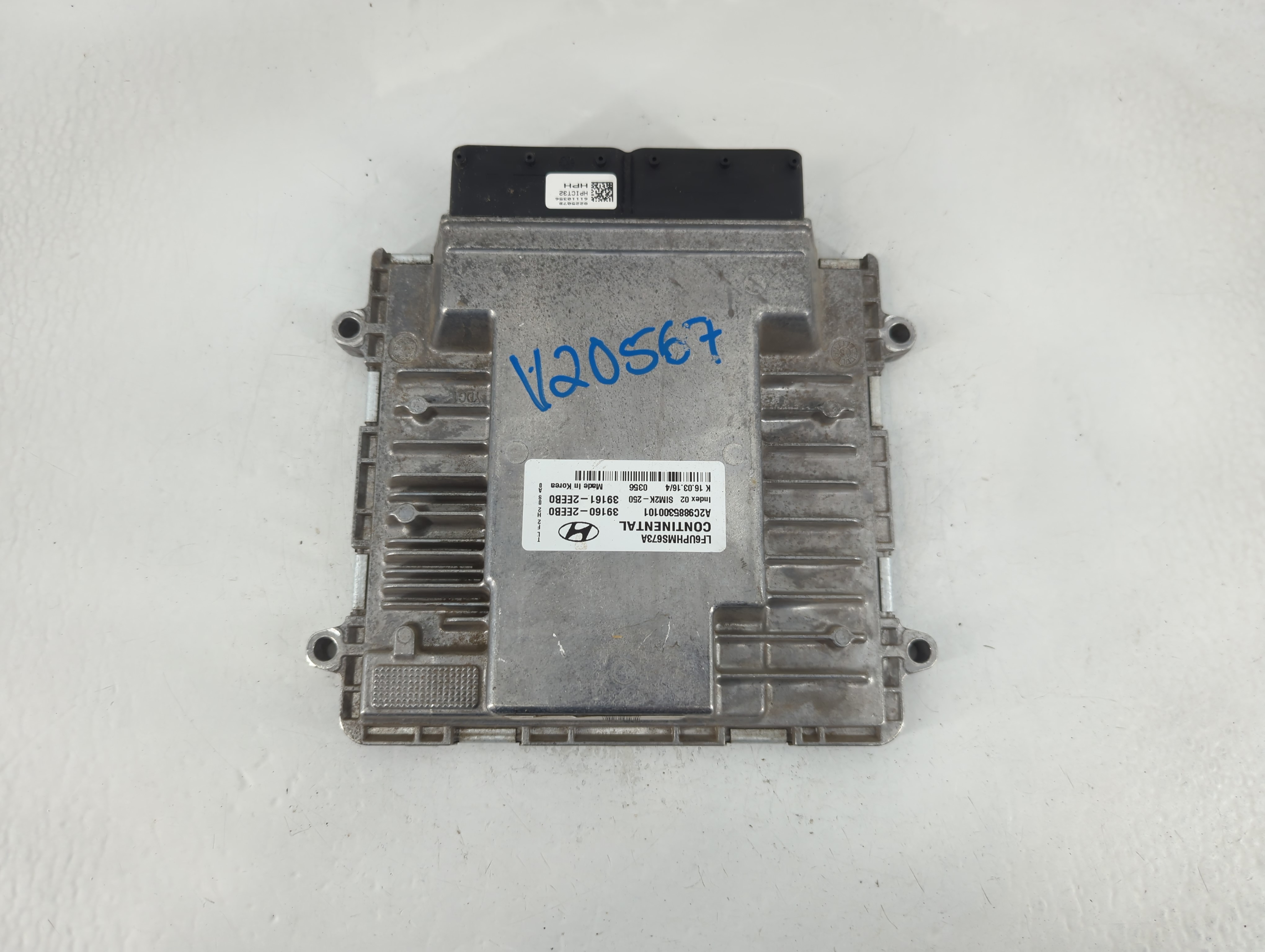 2016-2017 Hyundai Sonata Engine Control Computer Ecu Pcm Ecm Pcu Oem 838065 - Oemusedautoparts1.com