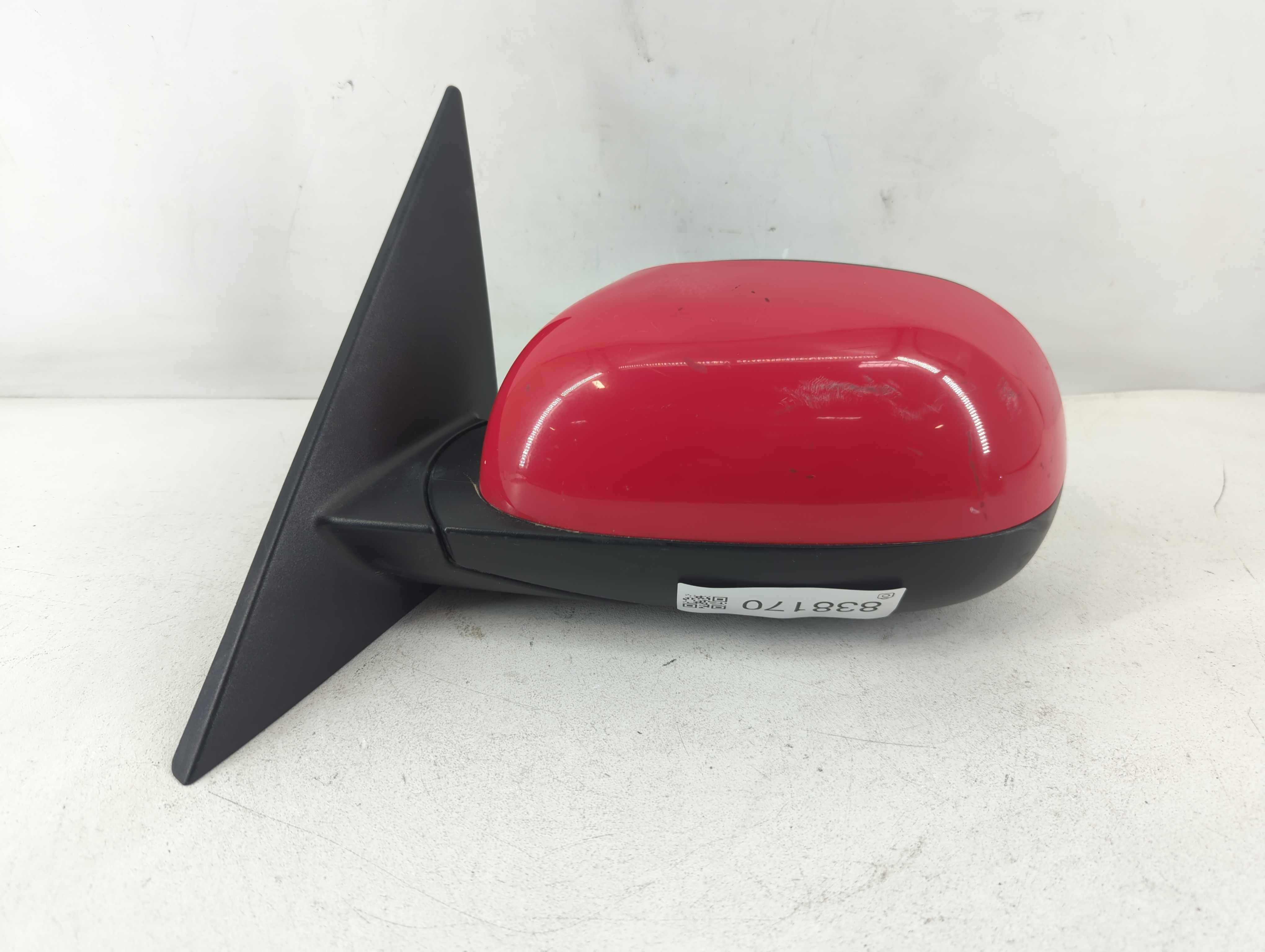 2018 Kia Soul Driver Left Side View Power Door Mirror Red 838170 - Oemusedautoparts1.com