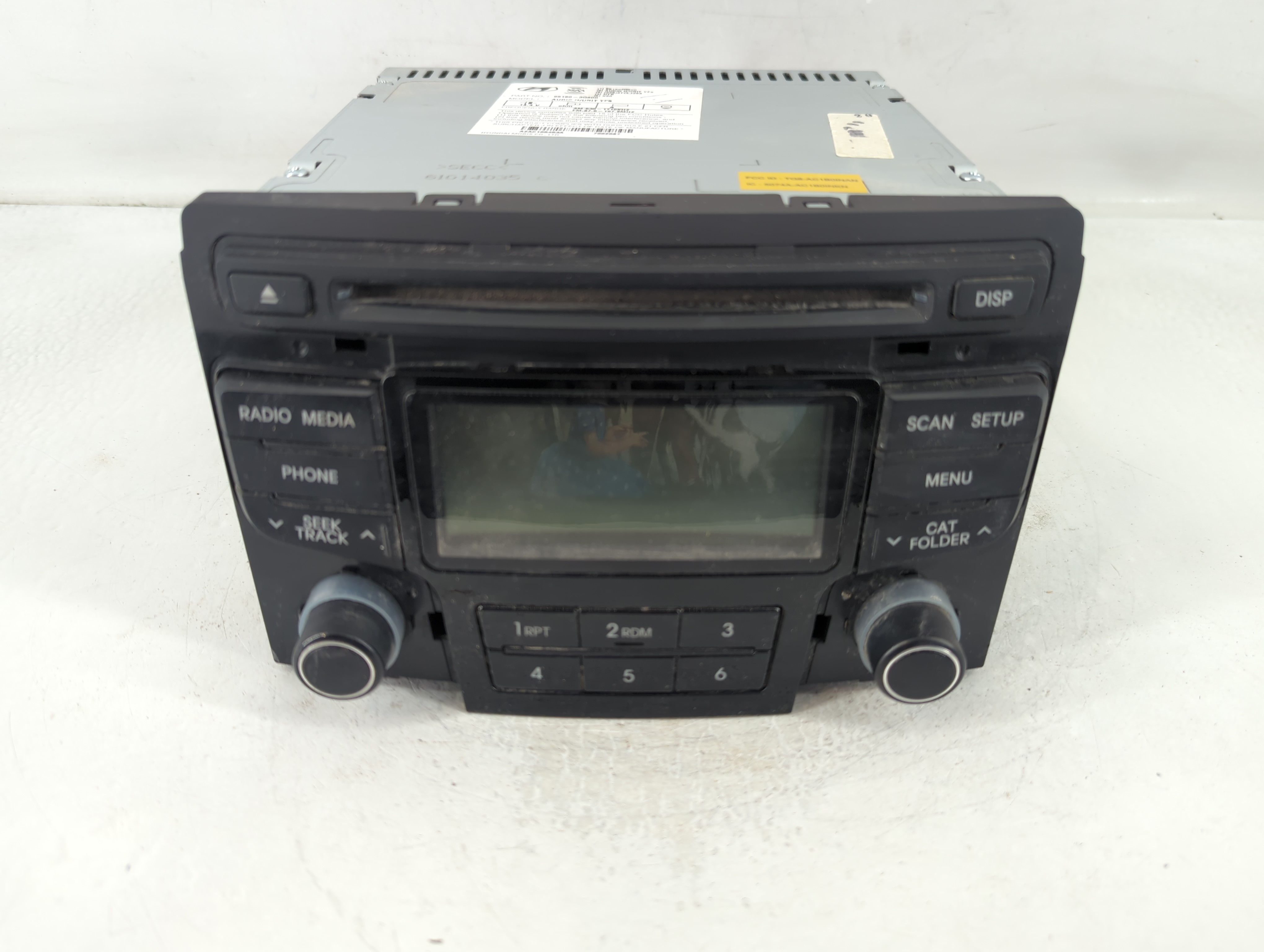 2012-2015 Hyundai Sonata Am Fm Cd Player Radio Receiver 838386 - Oemusedautoparts1.com