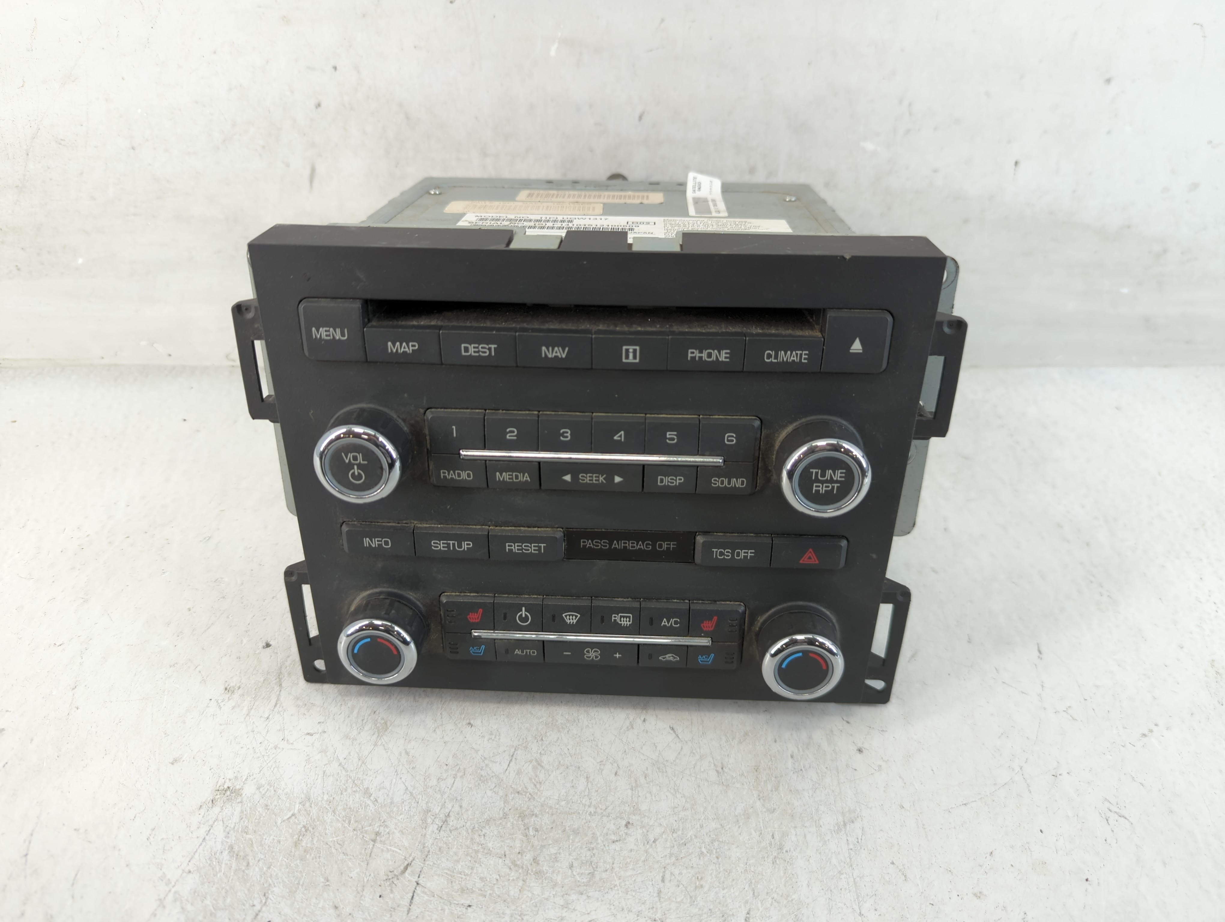 2011-2011 Lincoln Mks Am Fm Cd Player Radio Receiver 838877 - Oemusedautoparts1.com