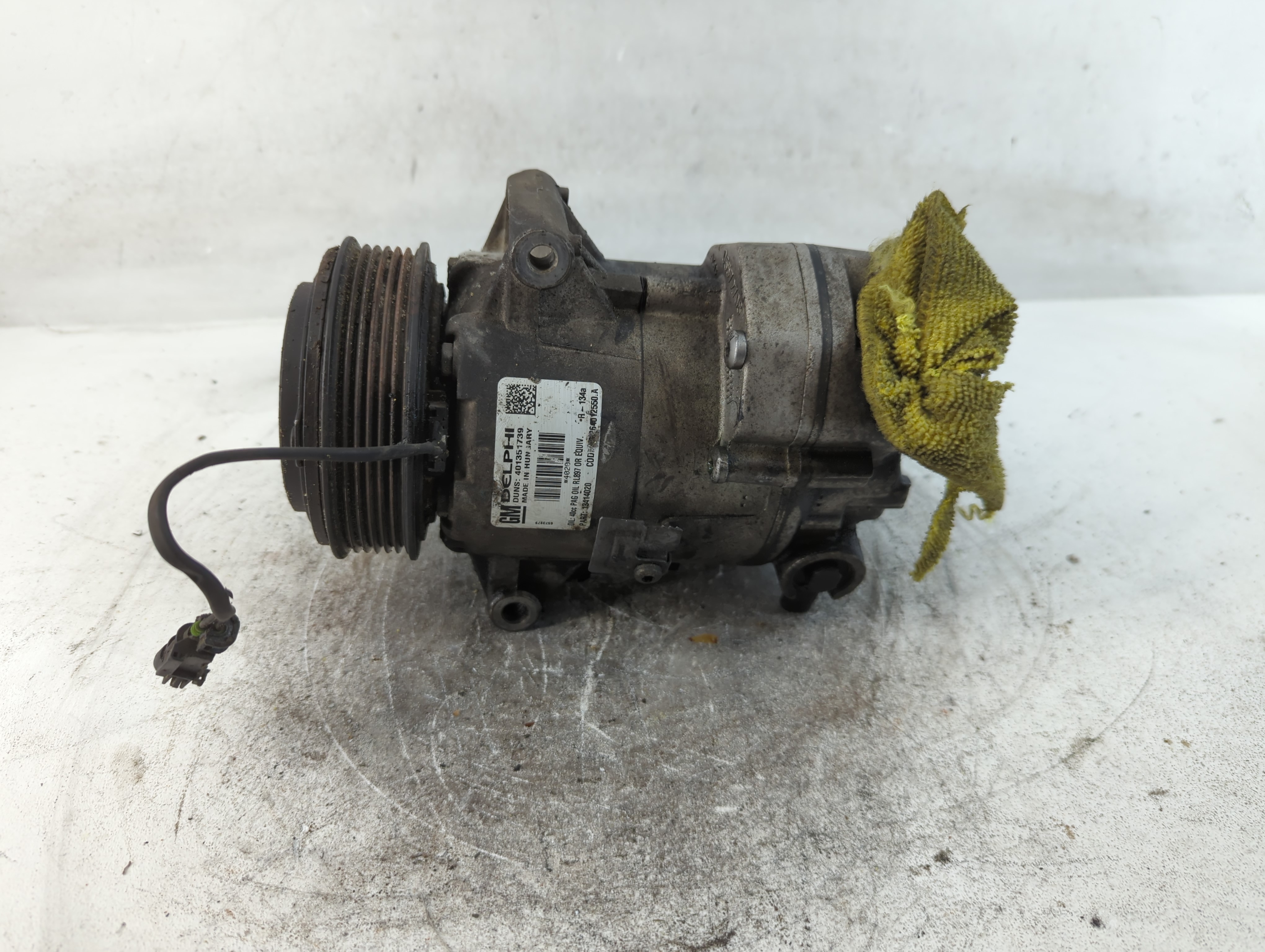 2012-2016 Chevrolet Cruze Air Conditioning A/c Ac Compressor Oem 839560 - Oemusedautoparts1.com