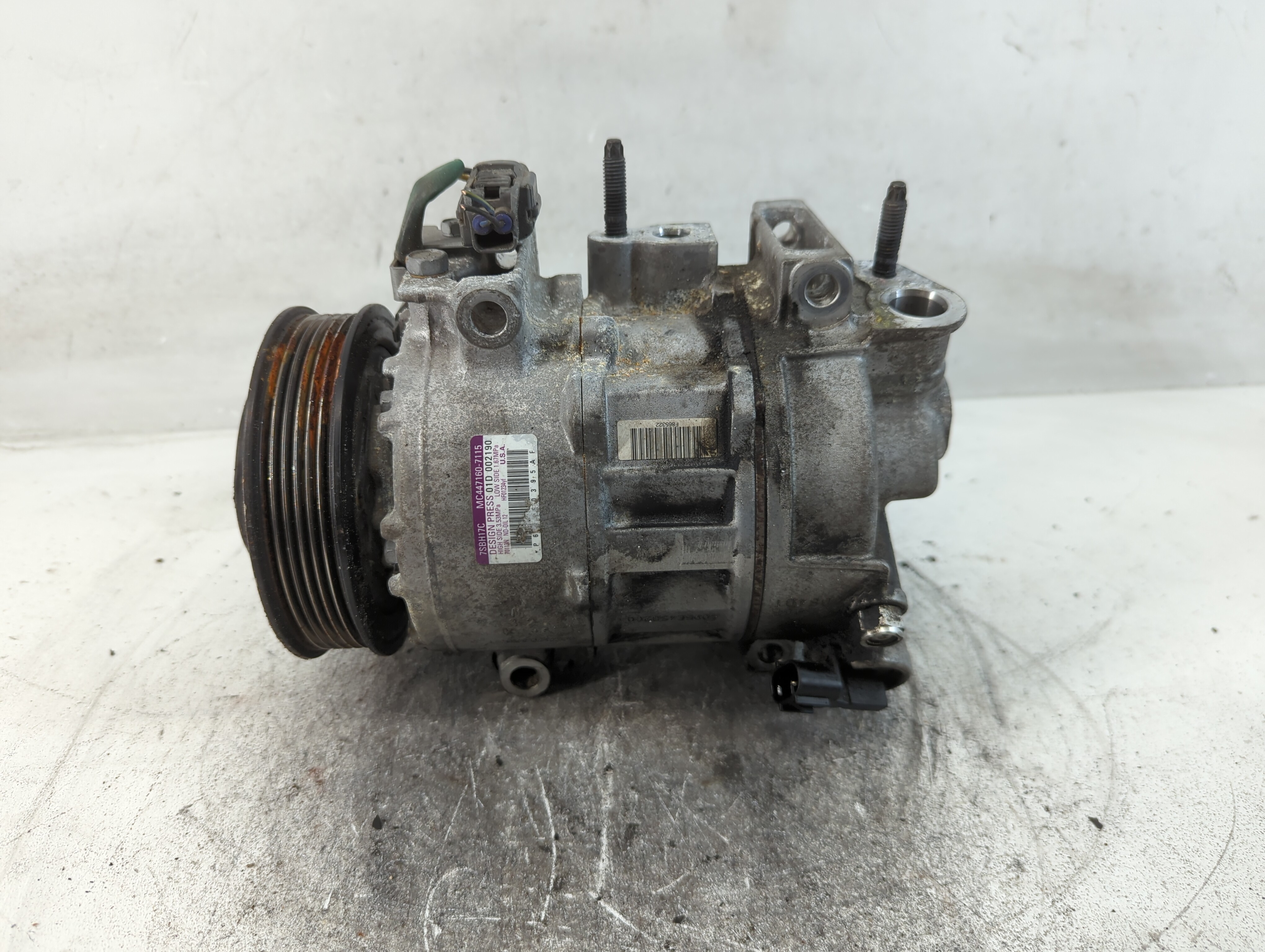 2015-2022 Dodge Challenger Air Conditioning A/c Ac Compressor Oem 839588 - Oemusedautoparts1.com