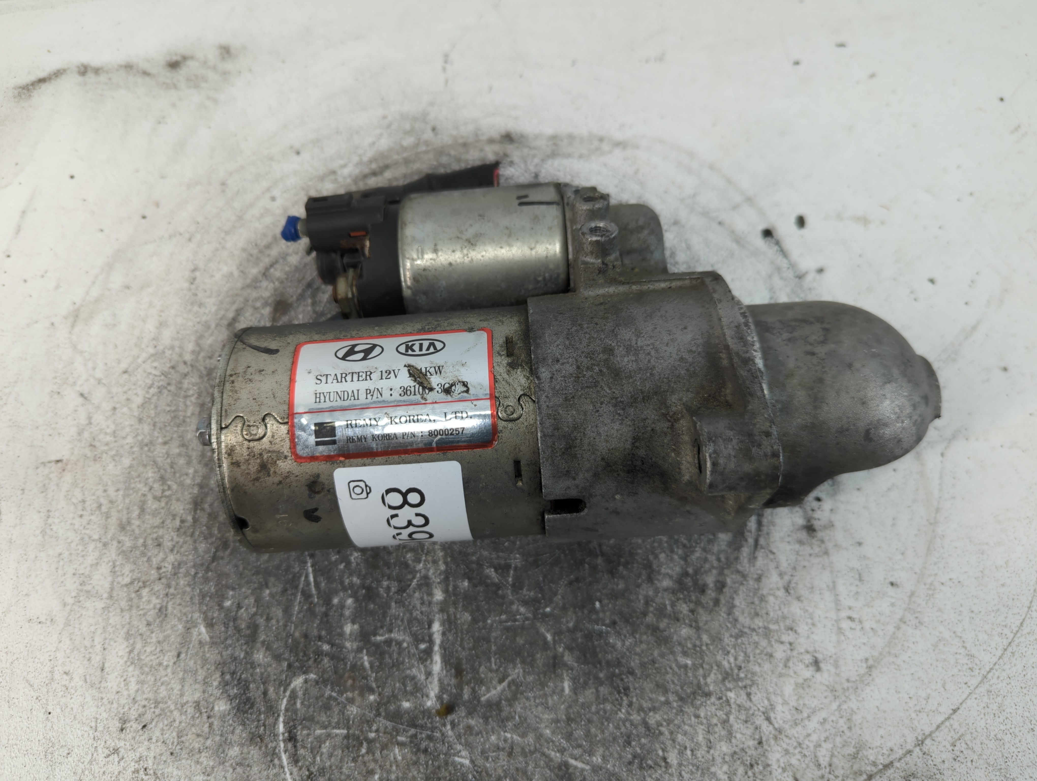 2009-2011 Hyundai Genesis Car Starter Motor Solenoid Oem 839603 - Oemusedautoparts1.com