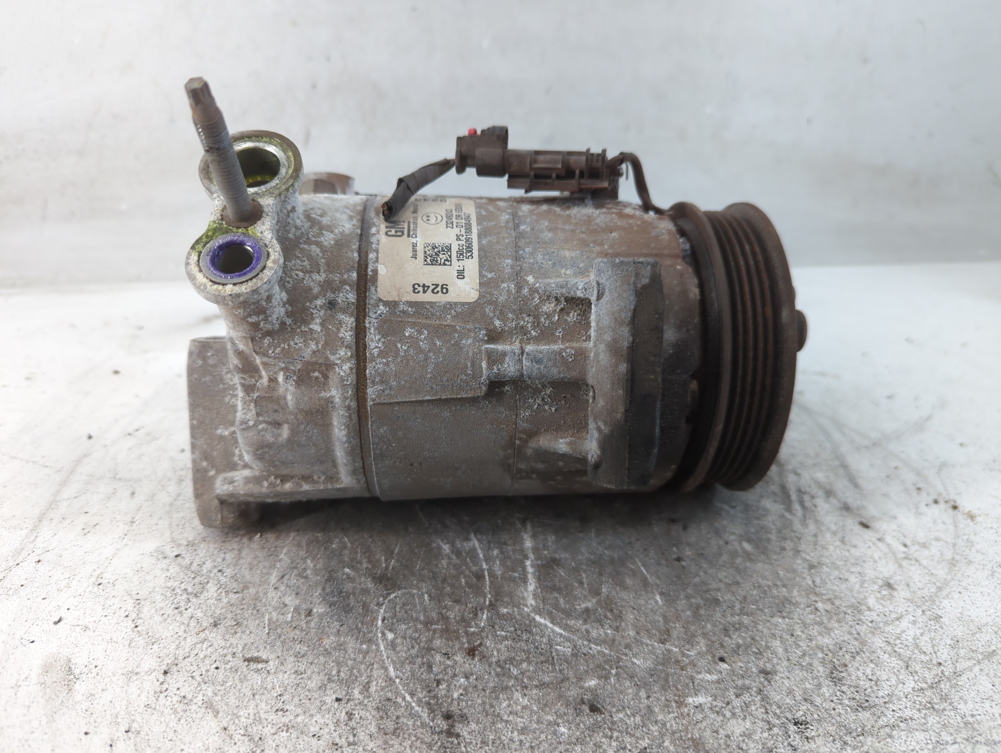 2017-2022 Chevrolet Colorado Air Conditioning A/c Ac Compressor Oem 839637 - Oemusedautoparts1.com