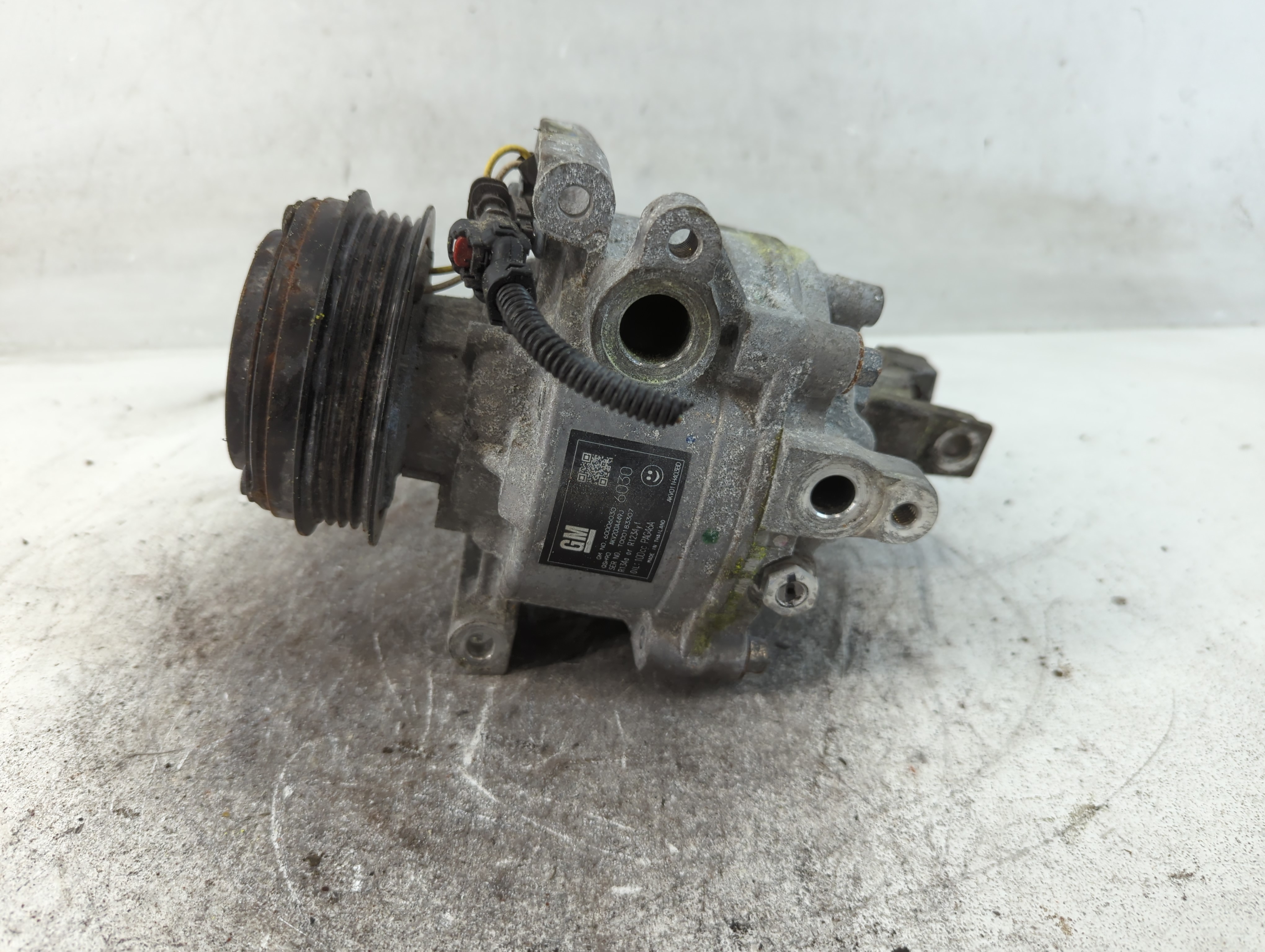 2013-2016 Chevrolet Sonic Air Conditioning A/c Ac Compressor Oem 839647 - Oemusedautoparts1.com