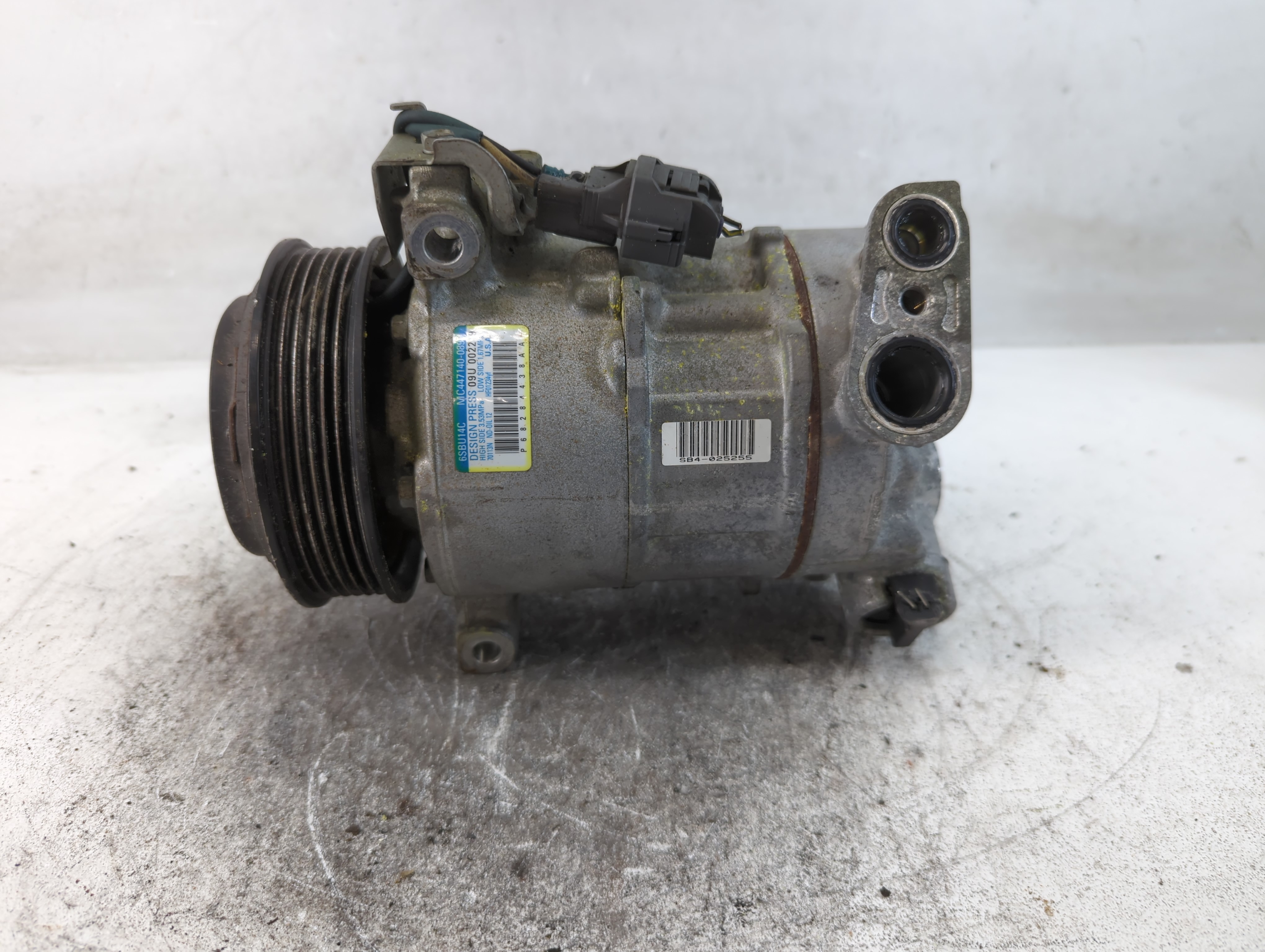2018 Jeep Compass Air Conditioning A/c Ac Compressor Oem 839664 - Oemusedautoparts1.com