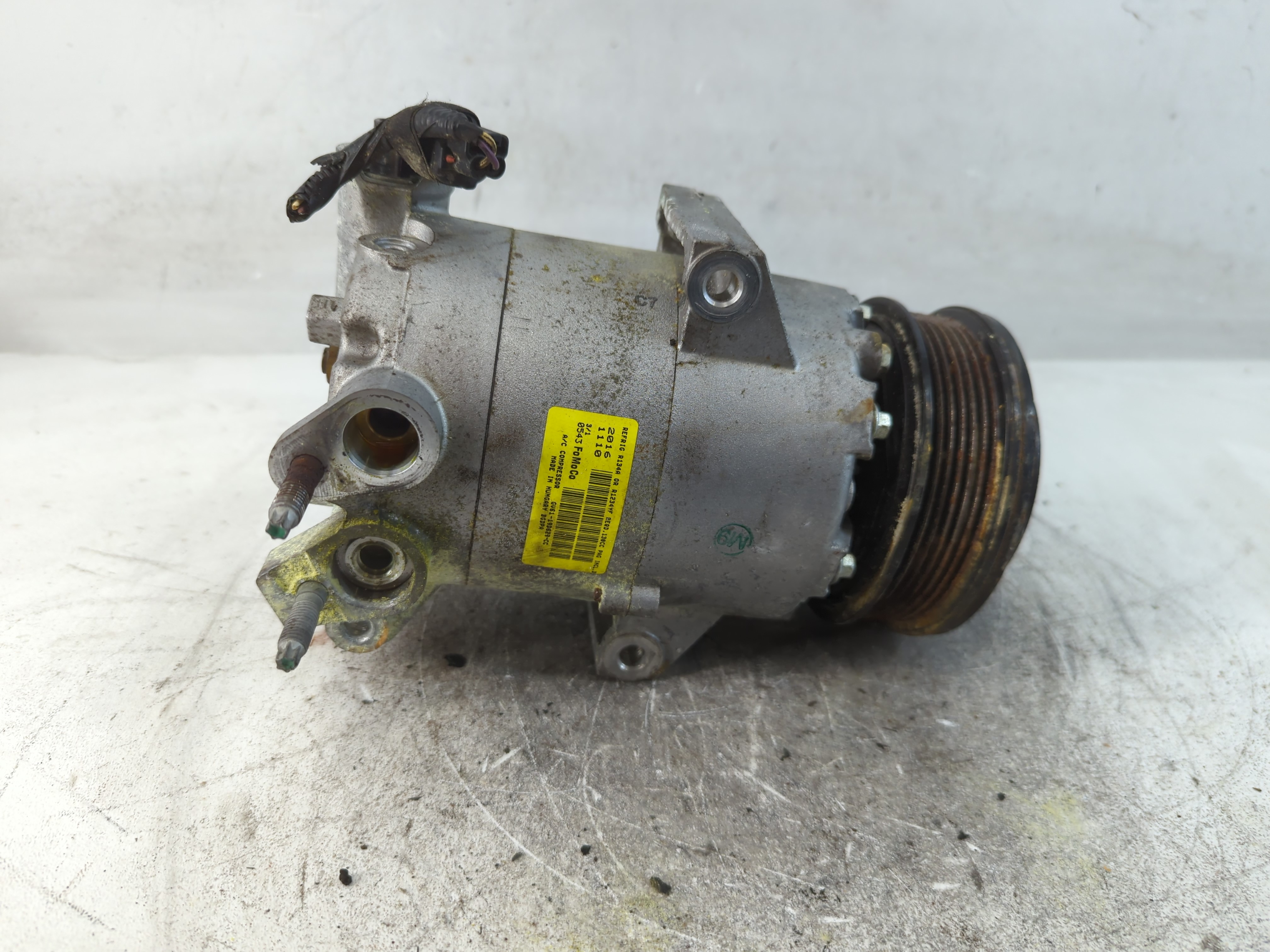 2017-2019 Ford Escape Air Conditioning A/c Ac Compressor Oem 839691 - Oemusedautoparts1.com