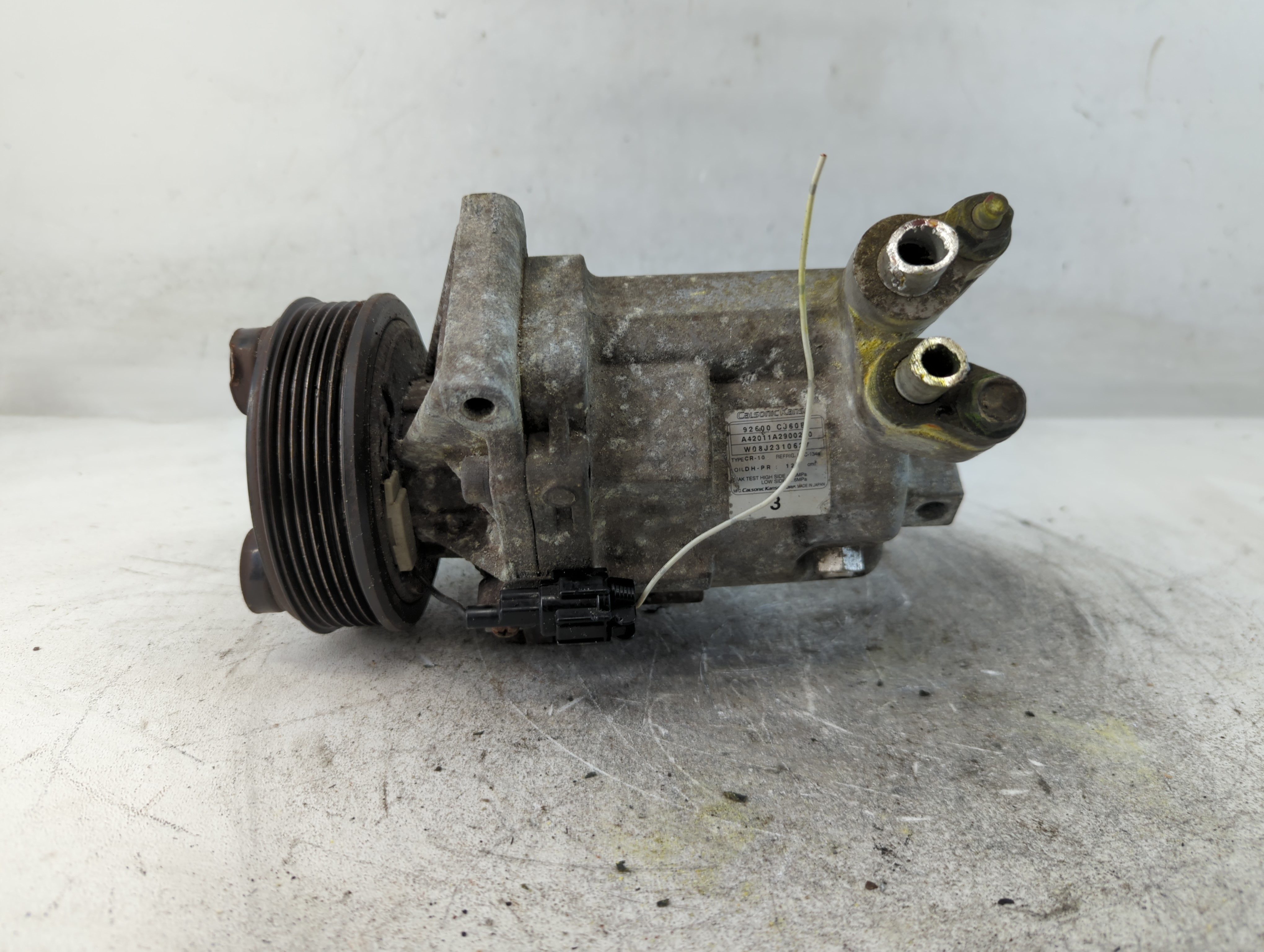 2009-2012 Nissan Versa Air Conditioning A/c Ac Compressor Oem 839693 - Oemusedautoparts1.com