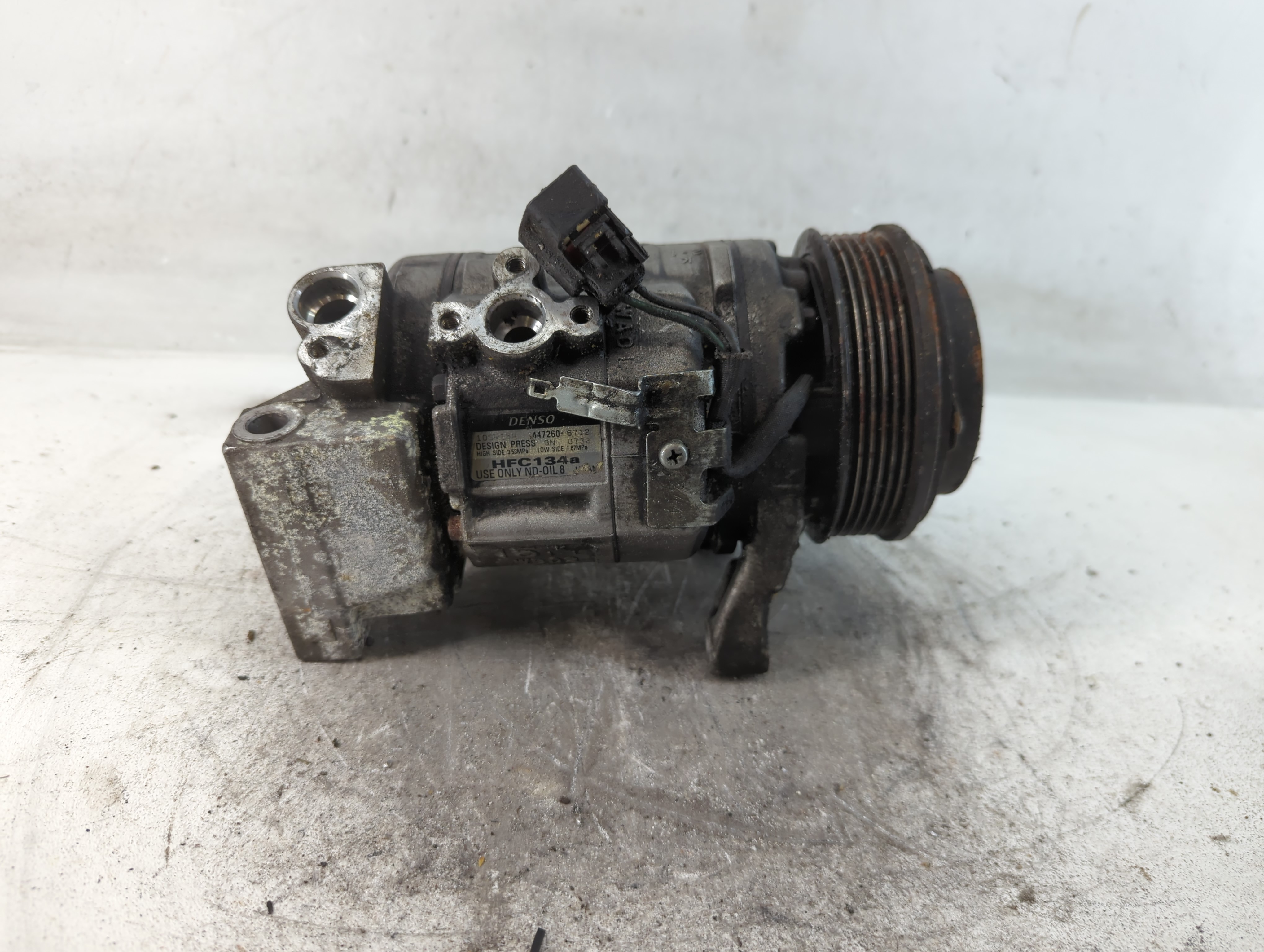 2008-2014 Cadillac Cts Air Conditioning A/c Ac Compressor Oem 839710 - Oemusedautoparts1.com