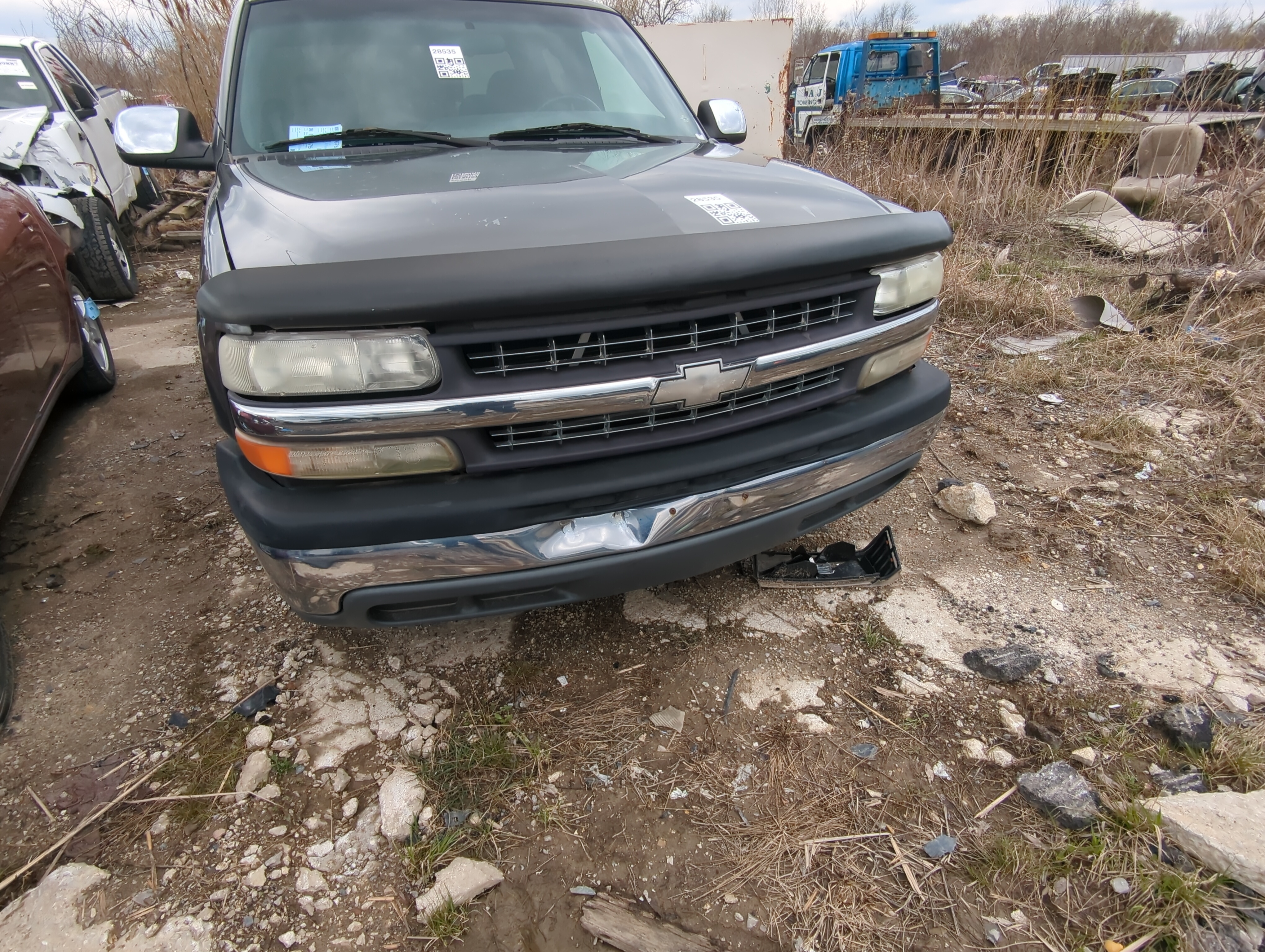 Picture of Chevrolet Silverado 1500 Pickup Front Bumper Grille 839884