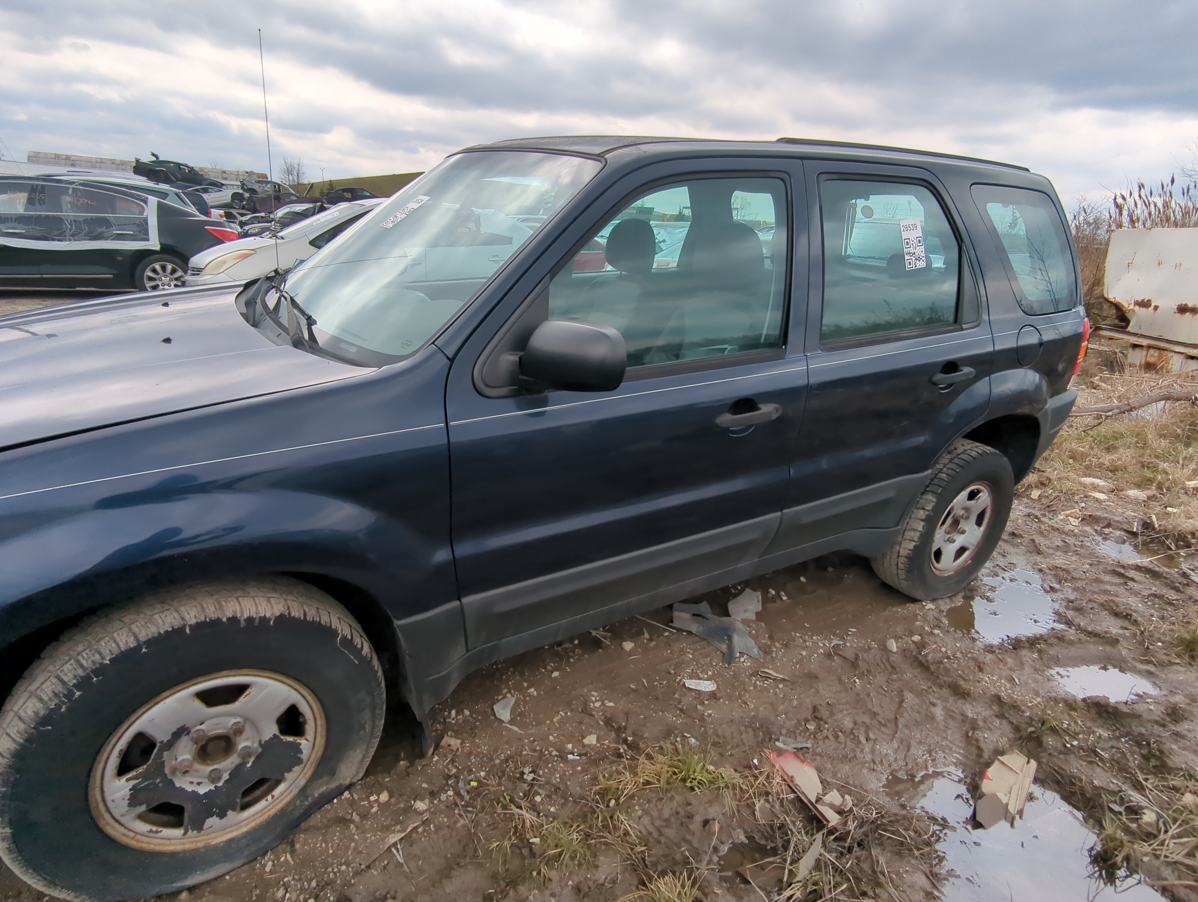 Picture of 2001-2004 Ford Escape Driver Front Door Oem 840136