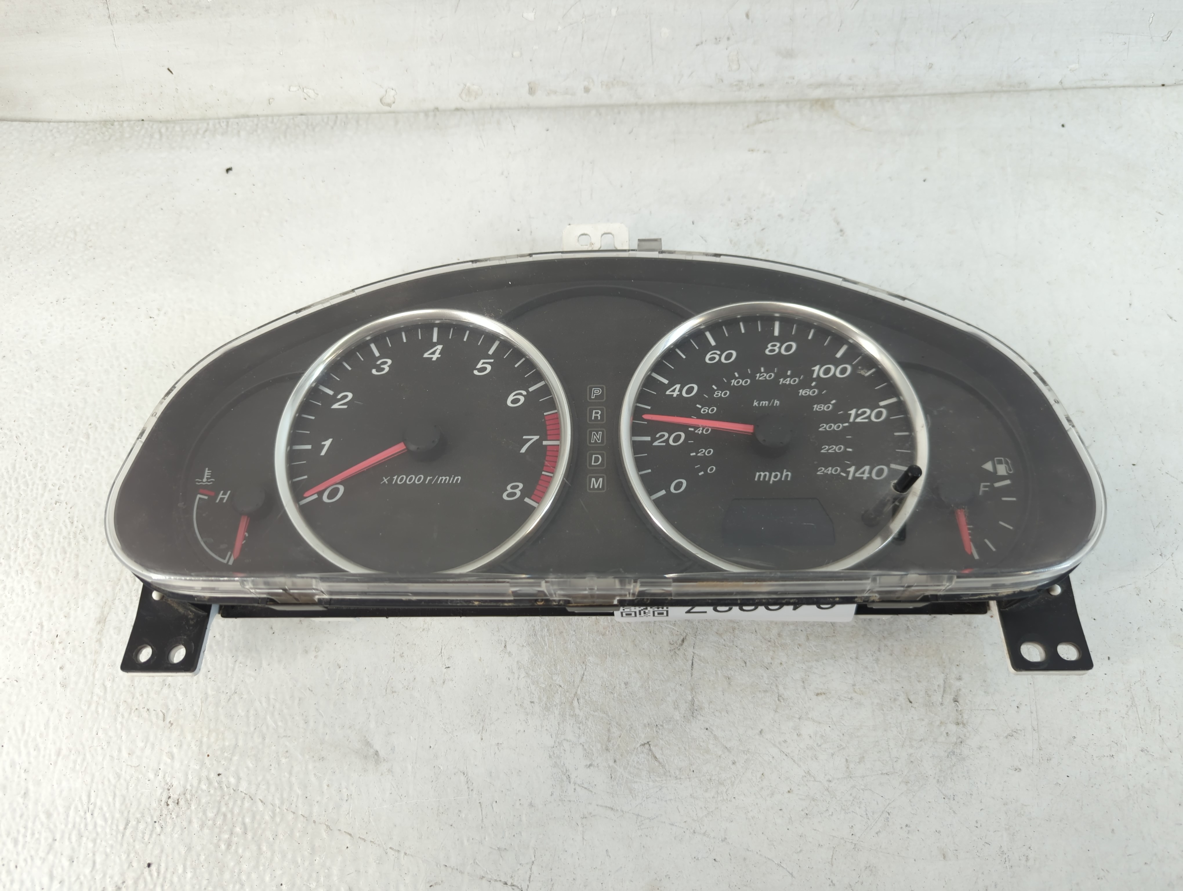 2006-2007 Mazda 6 Speedometer Instrument Cluster Gauges 840337 - Oemusedautoparts1.com