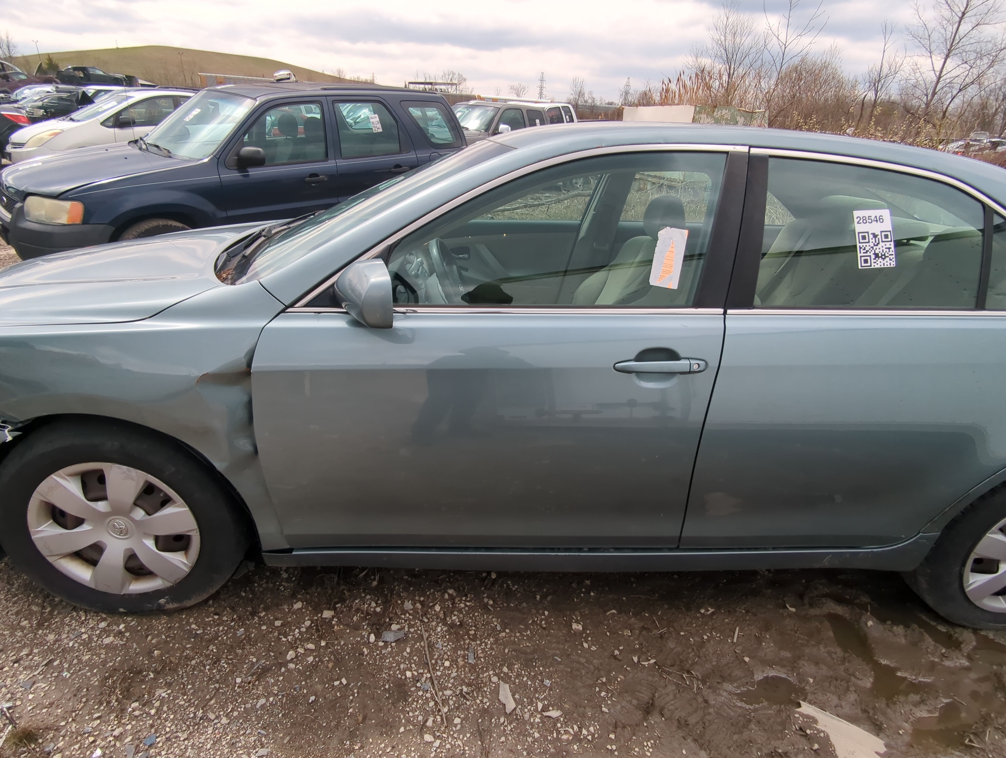 Picture of 2007-2011 Toyota Camry Driver Front Door Oem 840377