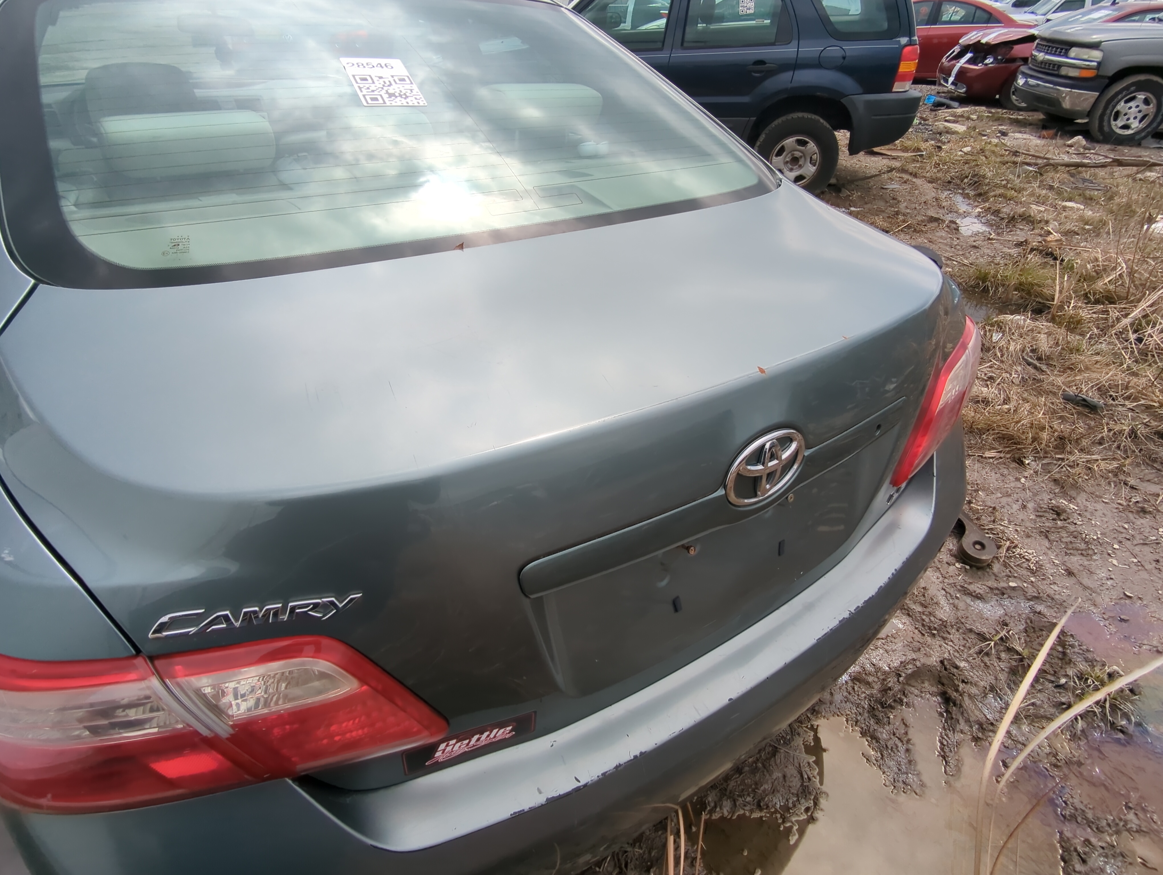 2007-2011 Toyota Camry Trunk/decklid/hatch/tailgate Oem 840477 - Oemusedautoparts1.com