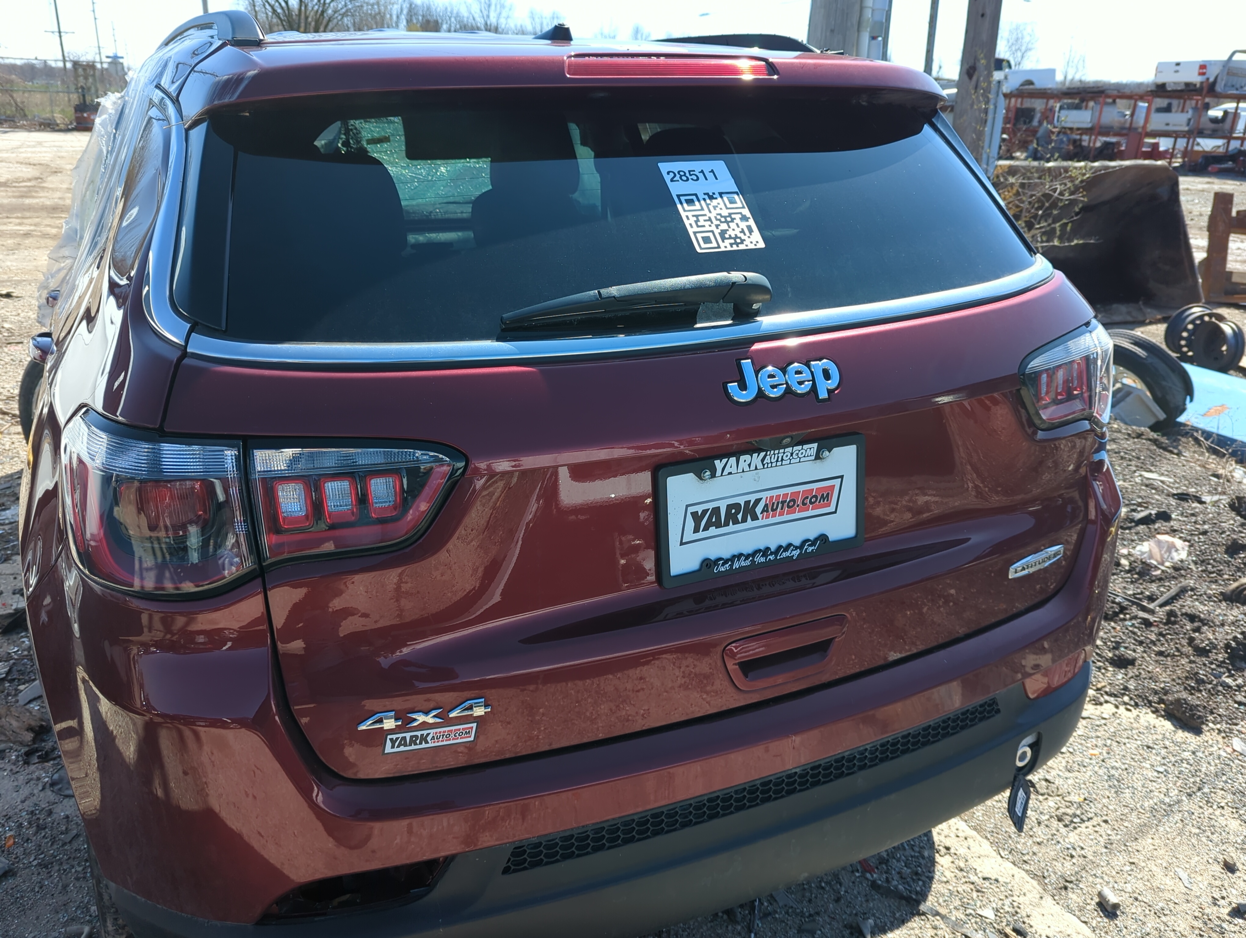 Picture of 2022 Jeep Compass Trunk/decklid/hatch/tailgate Oem 840676