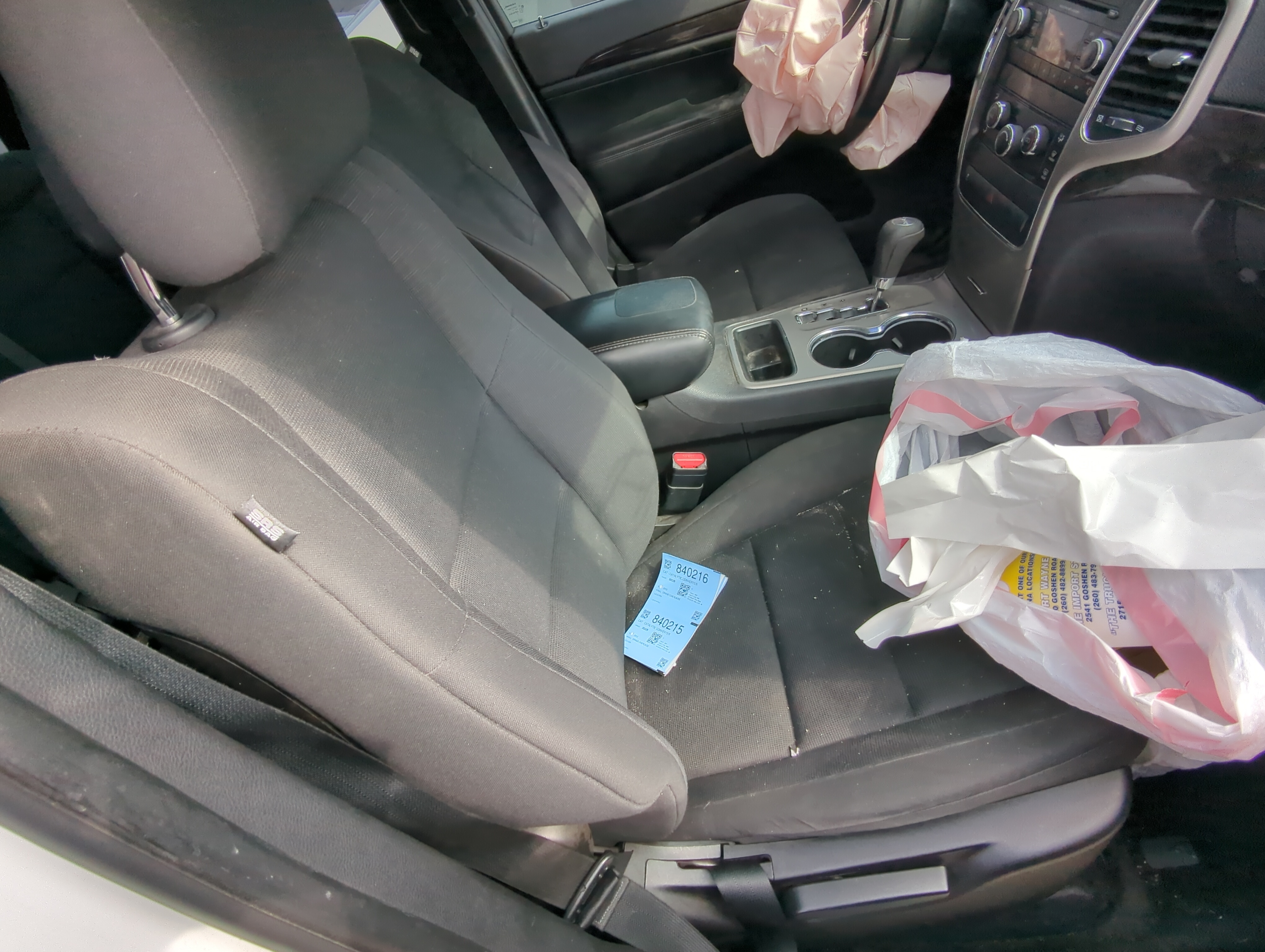 2013-2013 Jeep Grand Cherokee Passenger Front Seat Oem 840851 - Oemusedautoparts1.com