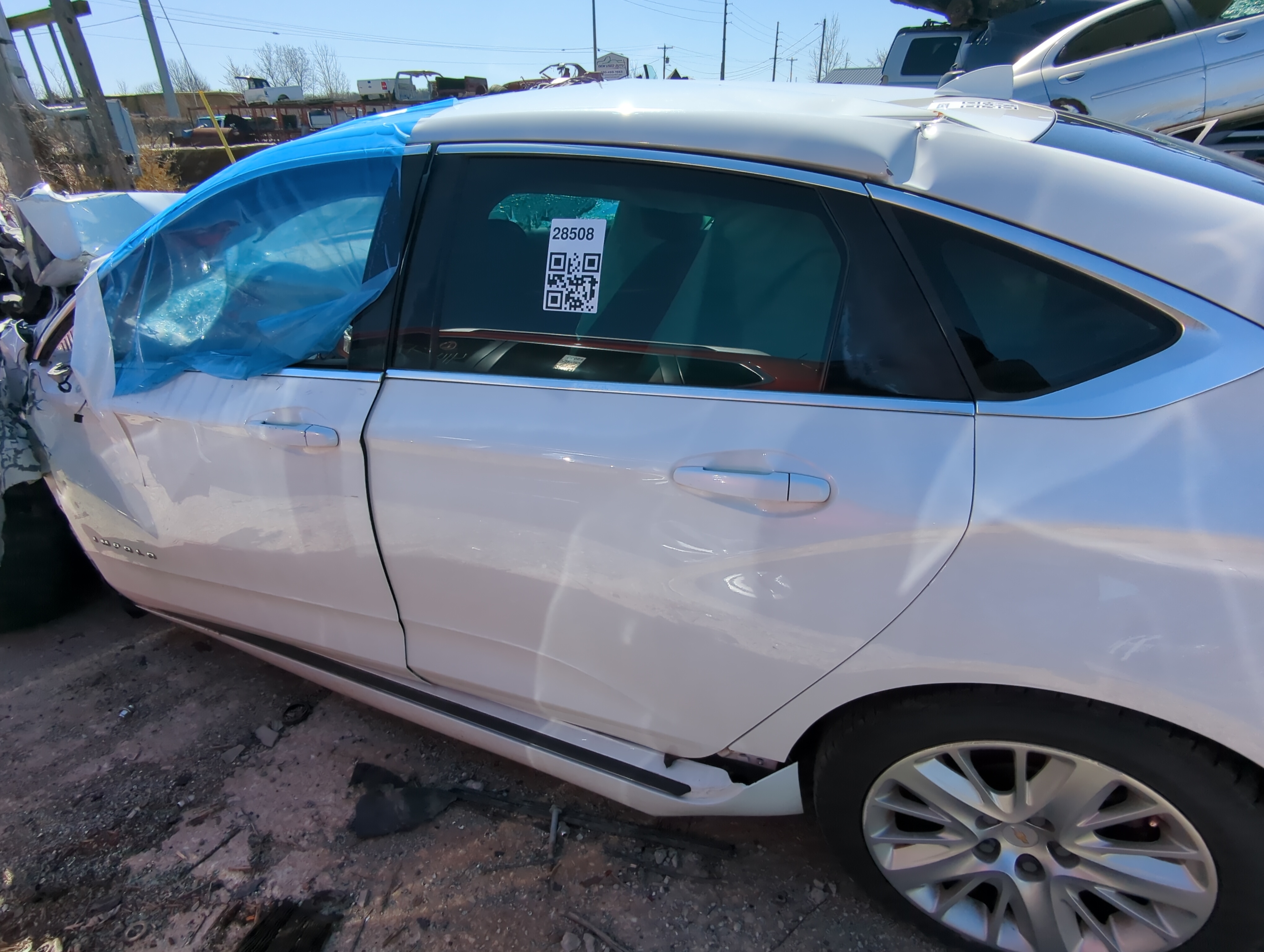 2014-2019 Chevrolet Impala Driver Rear Door Oem 841083 - Oemusedautoparts1.com