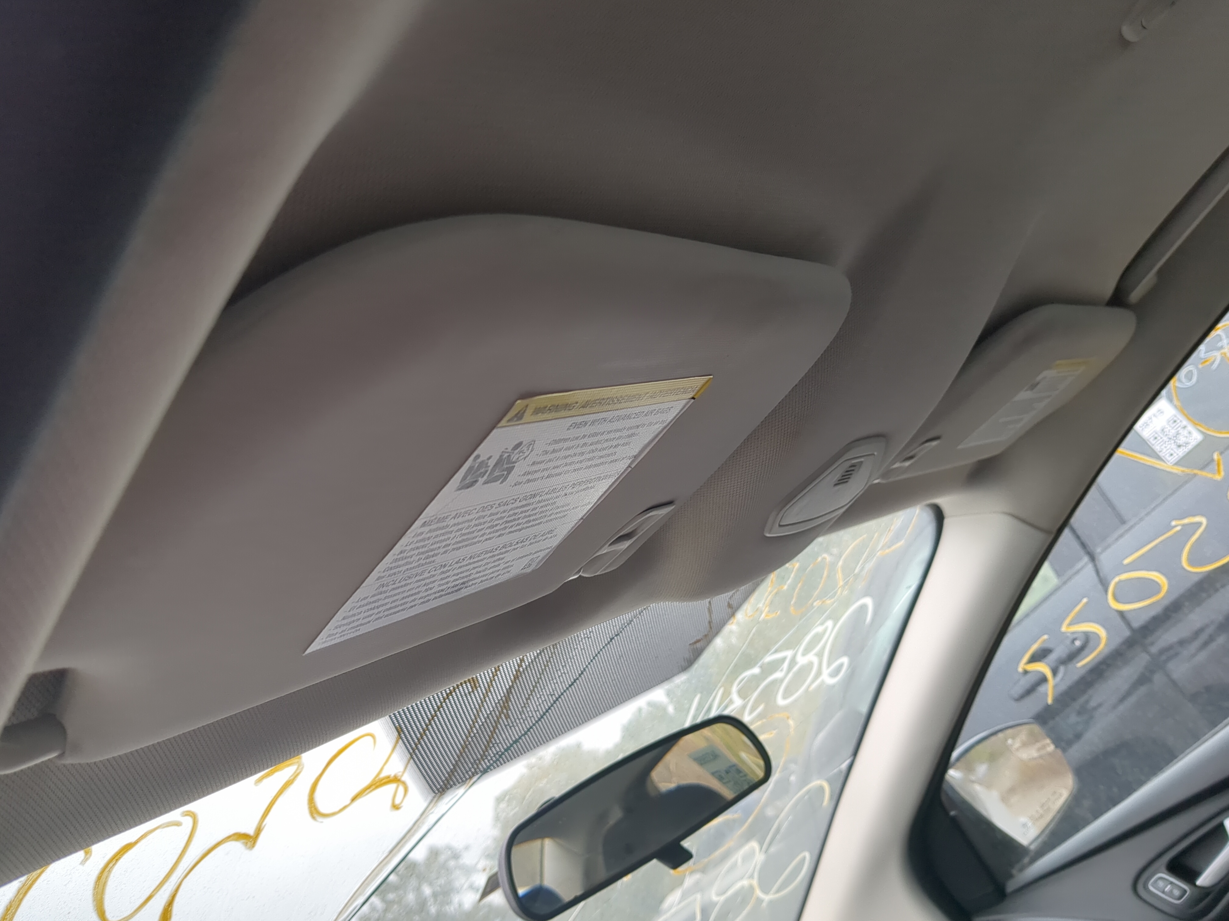 2013-2018 Ford Focus Driver Sun Visor Mirror Left Sunvisor 841446 - Oemusedautoparts1.com