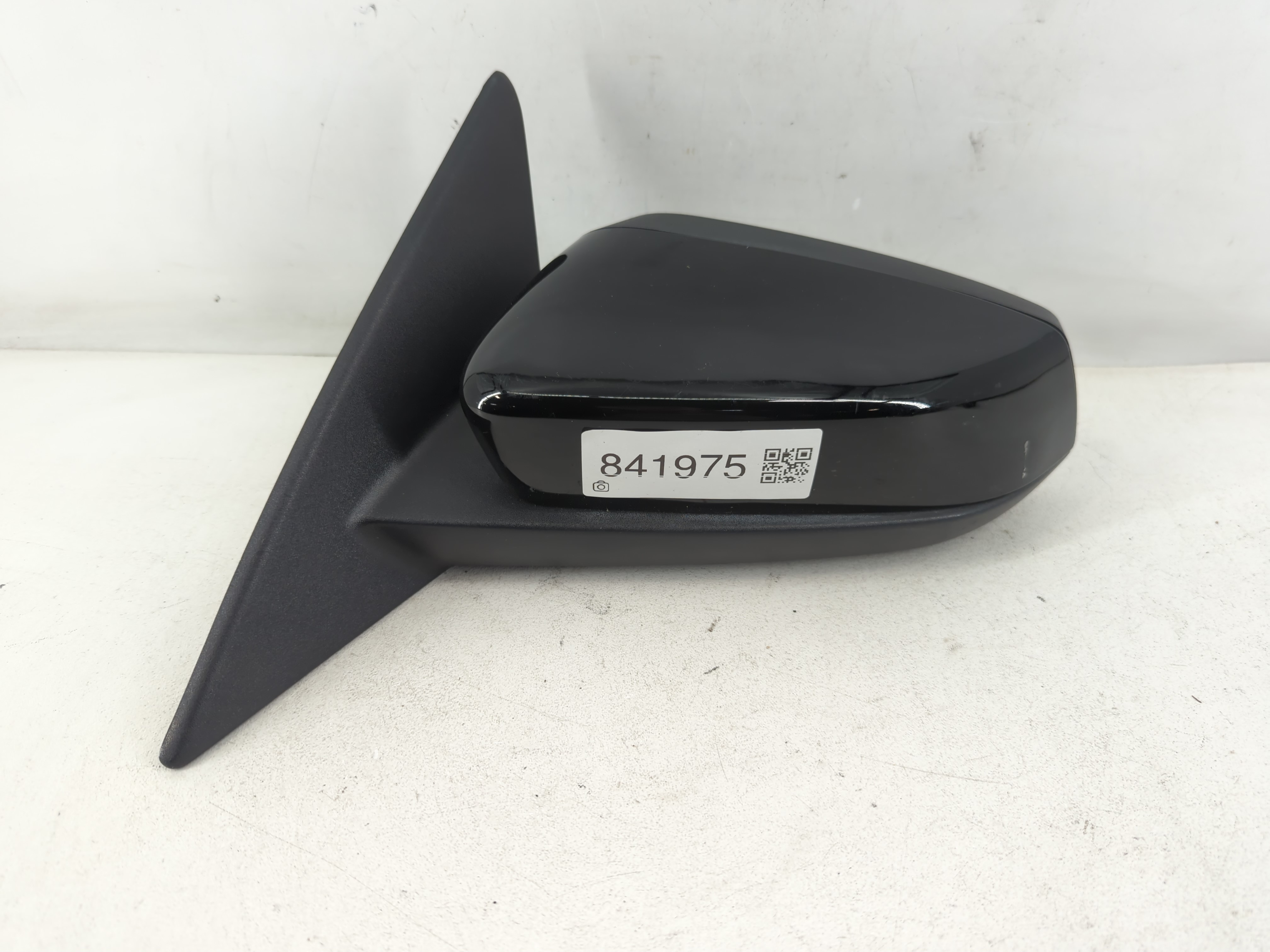 2007-2016 Chevrolet Impala Driver Left Side View Manual Door Mirror Black 841975 - Oemusedautoparts1.com