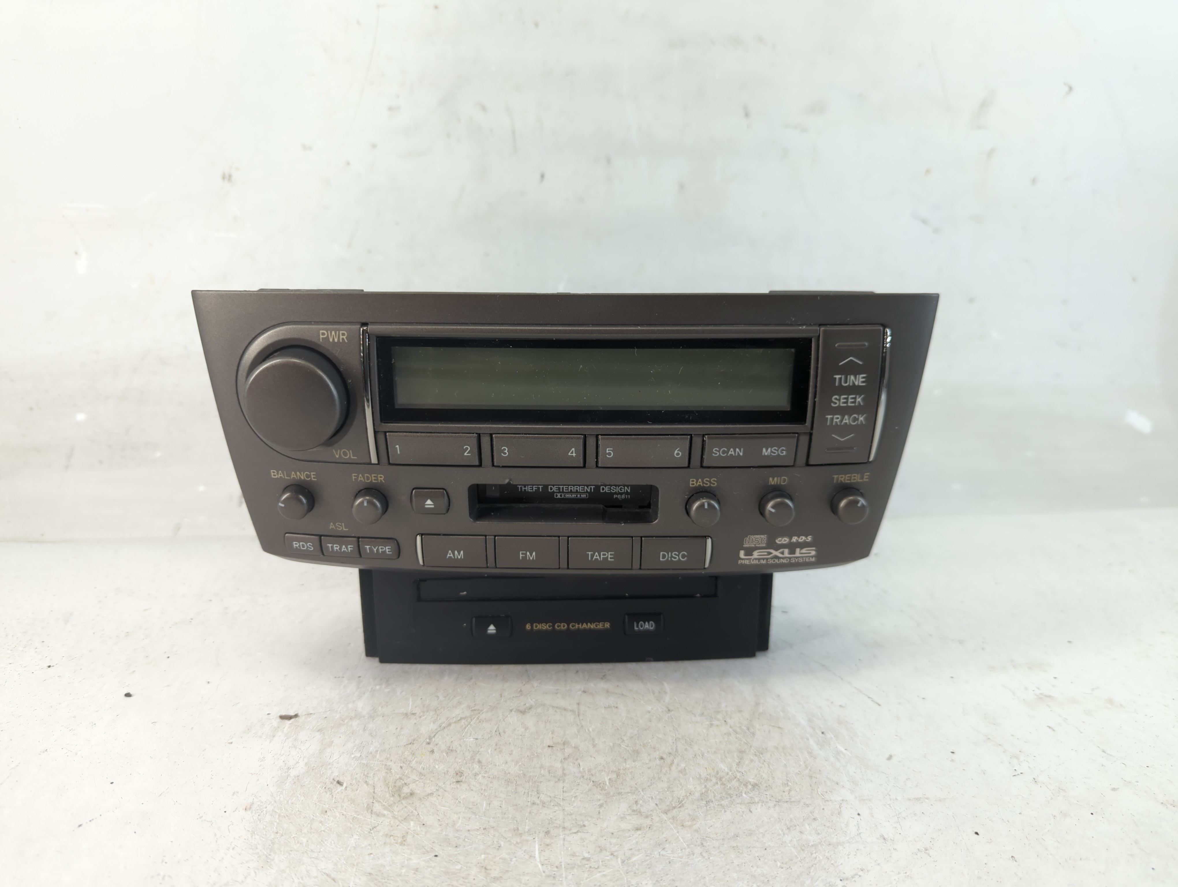 Picture of 2001-2004 Lexus Ls430 Am Fm Cd Player Radio Receiver 843035