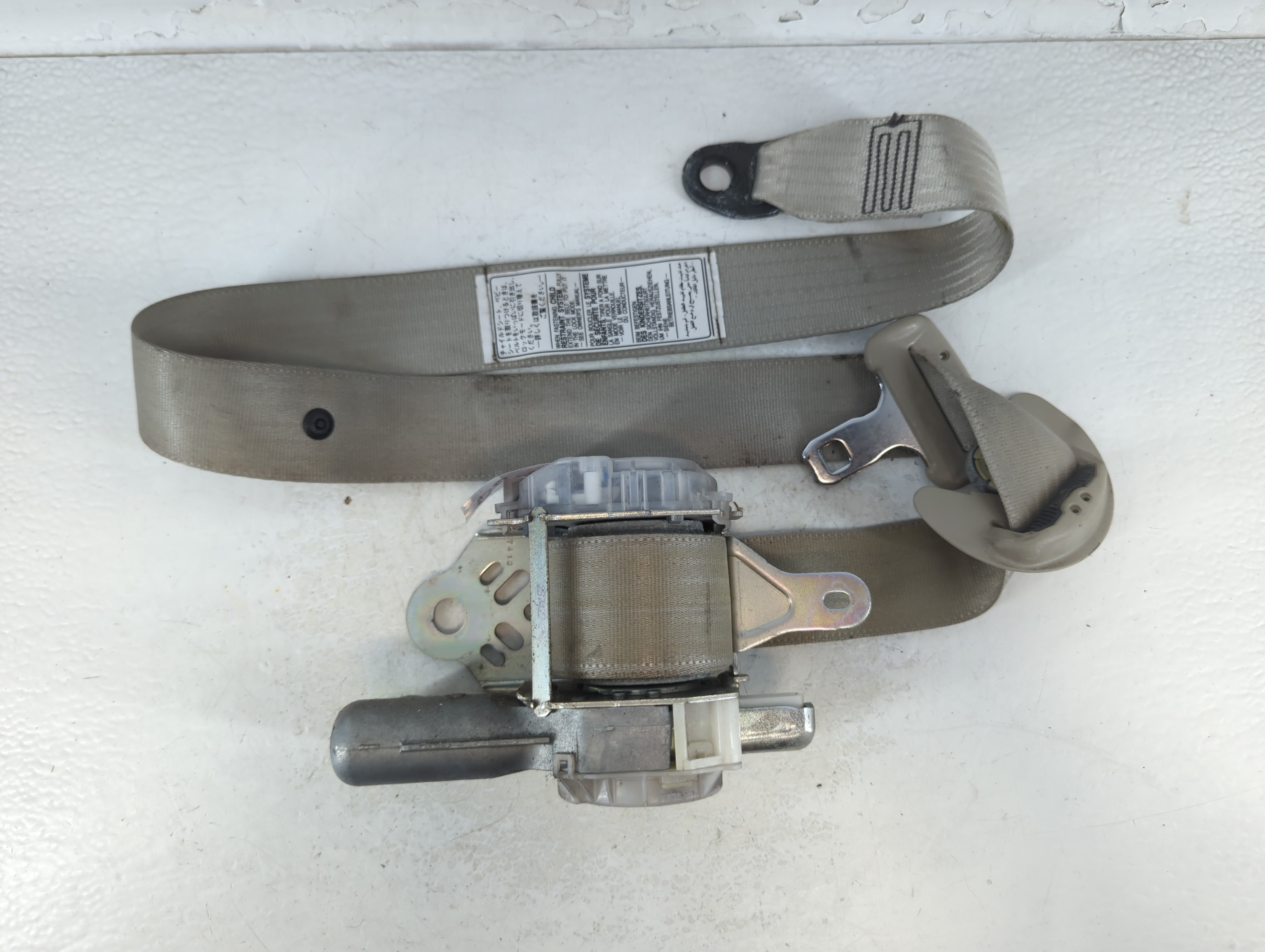 2006-2009 Toyota Prius Passenger Front Seatbelt Buckle 843337 - Oemusedautoparts1.com