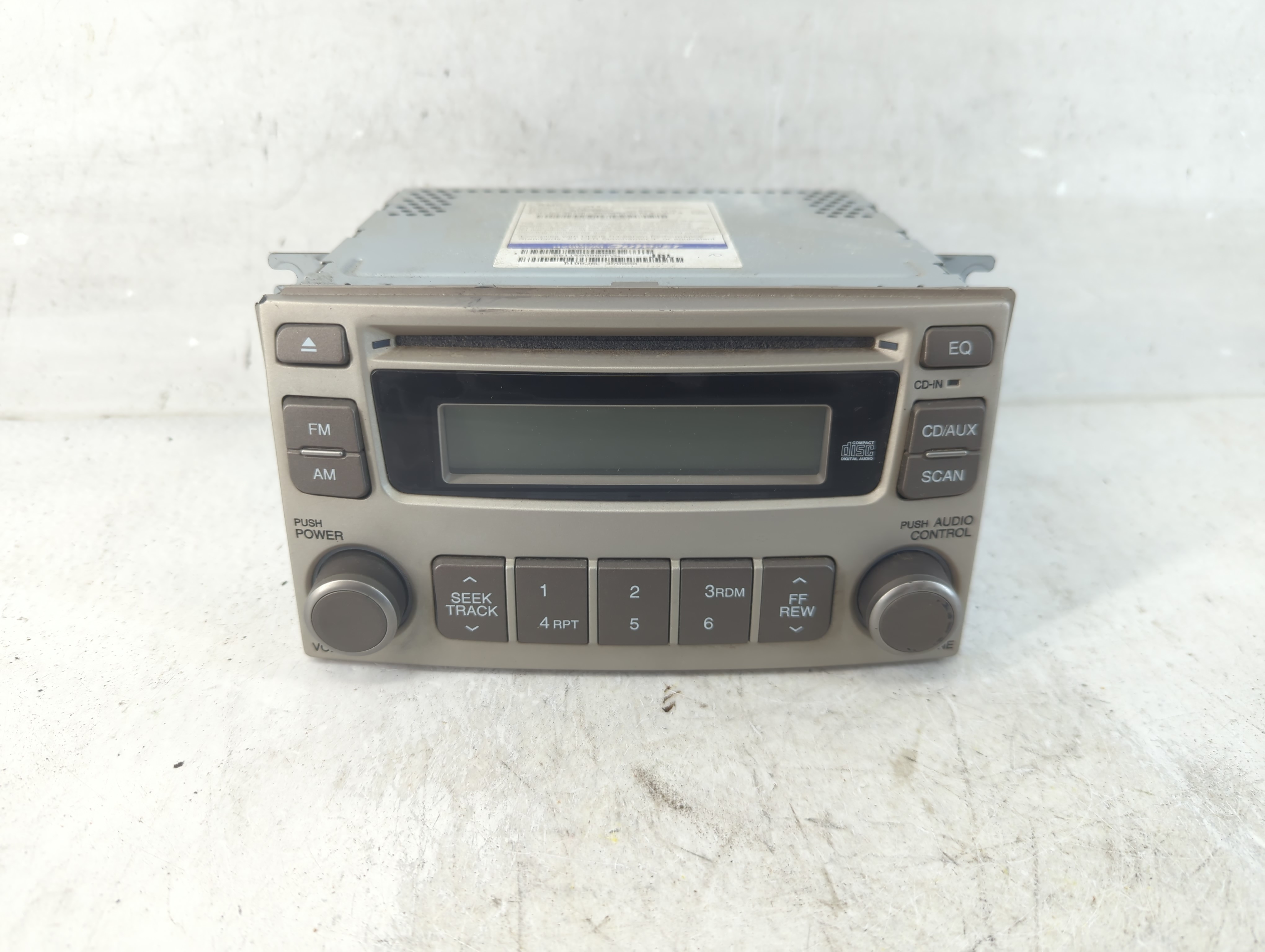 Picture of 2006-2010 Kia Optima Am Fm Cd Player Radio Receiver 844287