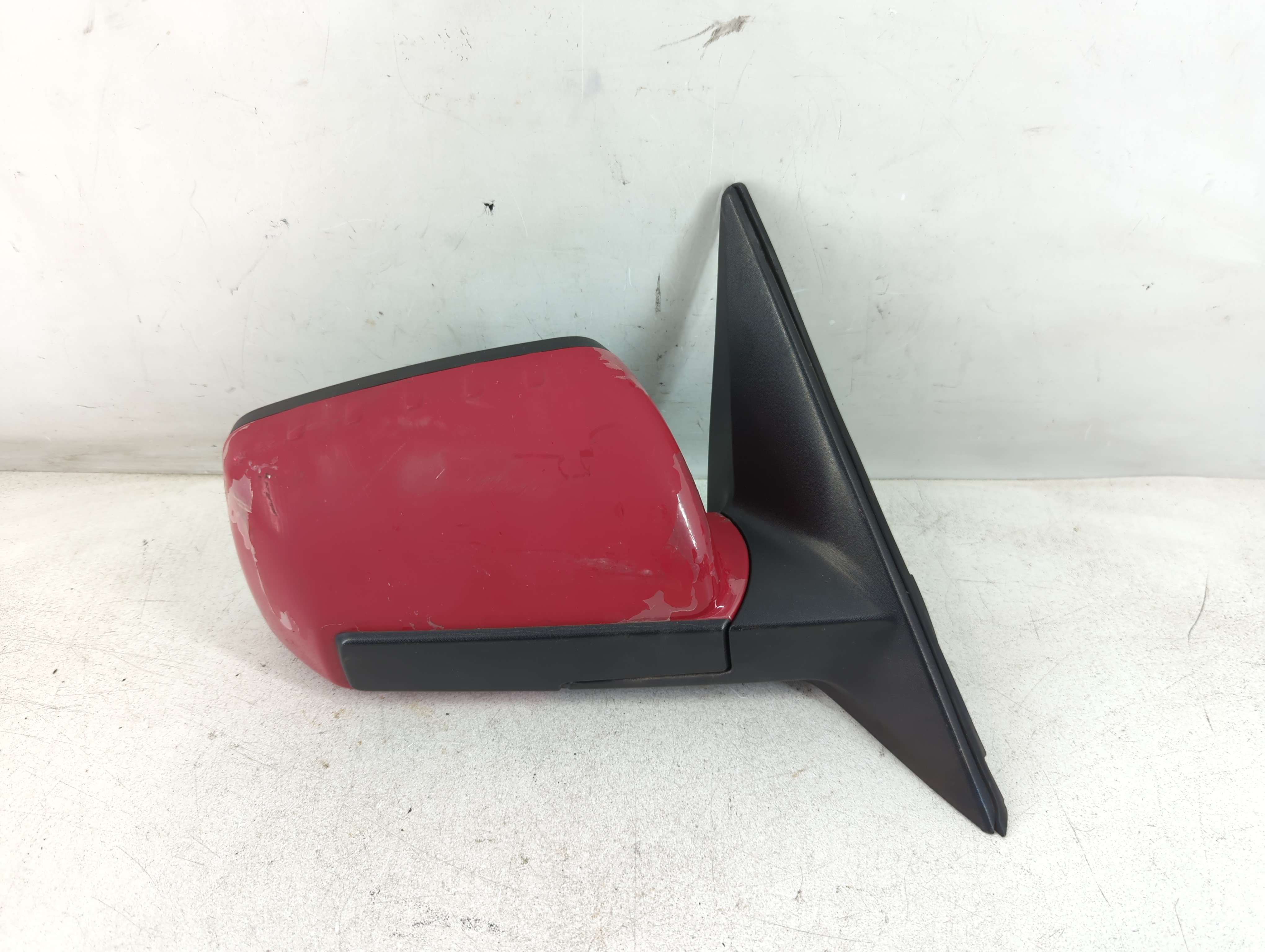 Picture of 2010-2013 Kia Soul Passenger Right Side View Manual Door Mirror Red 844939