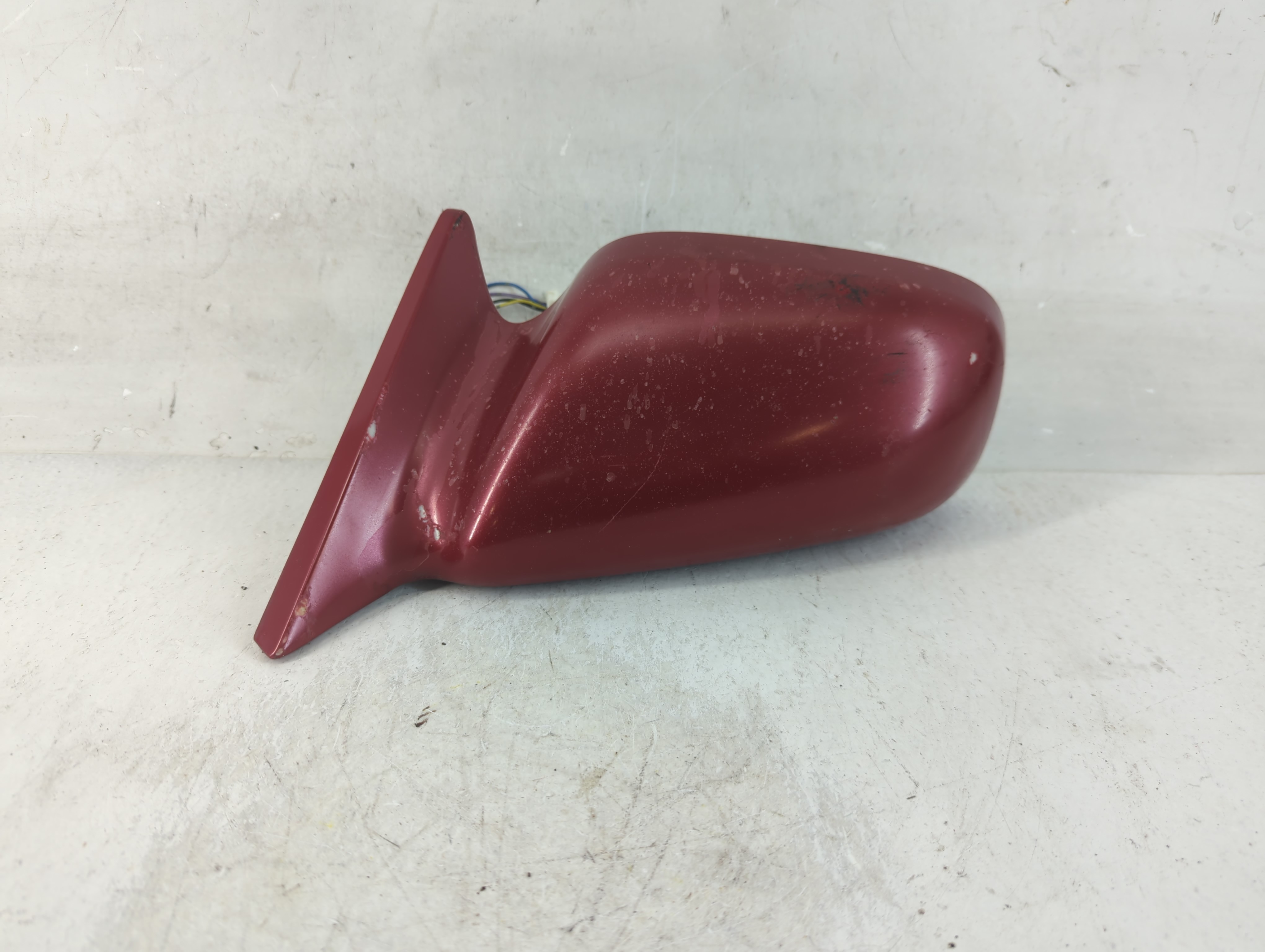 1999-2003 Toyota Solara Driver Left Side View Manual Door Mirror Red 845359 - Oemusedautoparts1.com