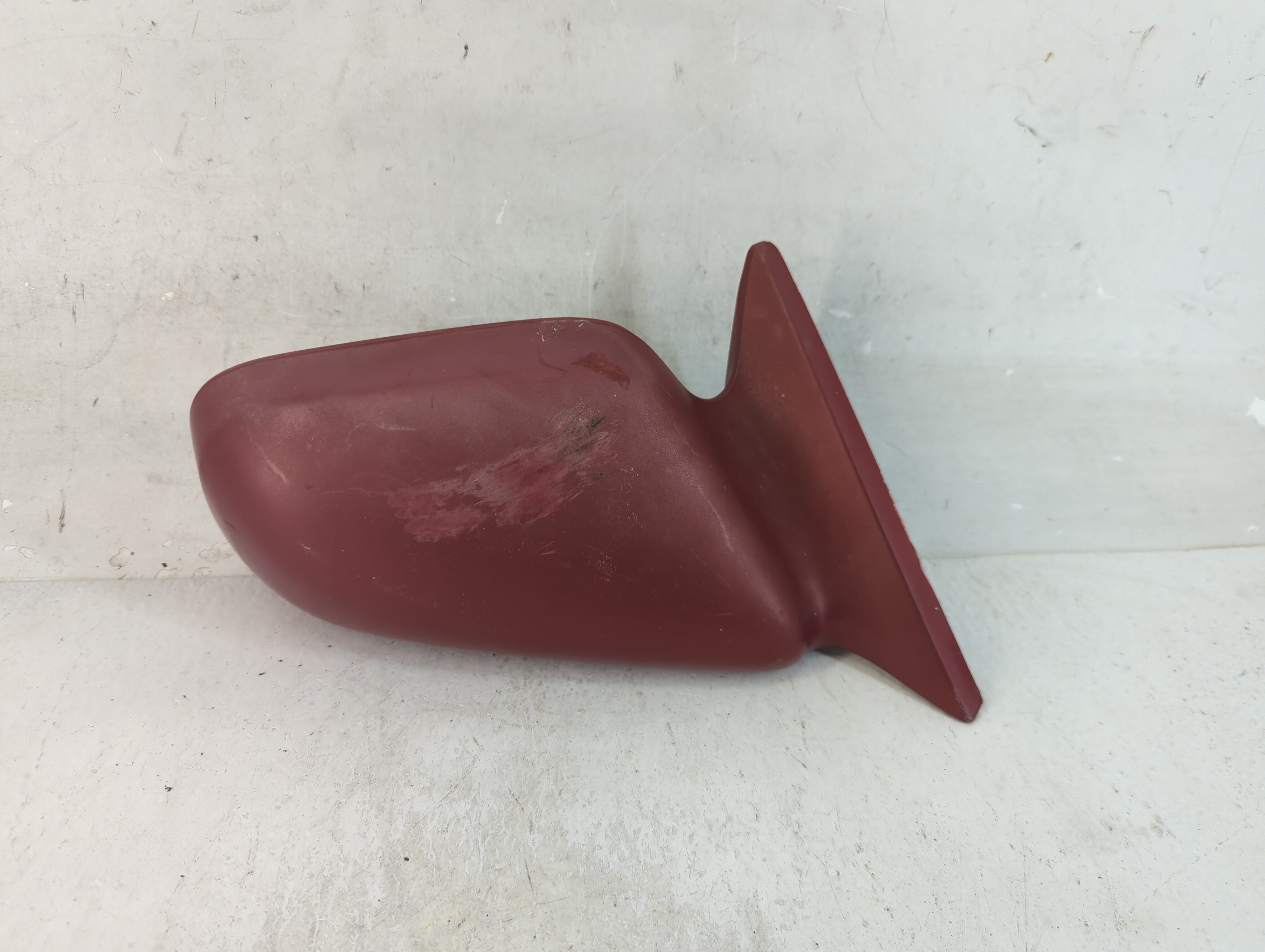 1999-2003 Toyota Solara Passenger Right Side View Manual Door Mirror Red 845360 - Oemusedautoparts1.com