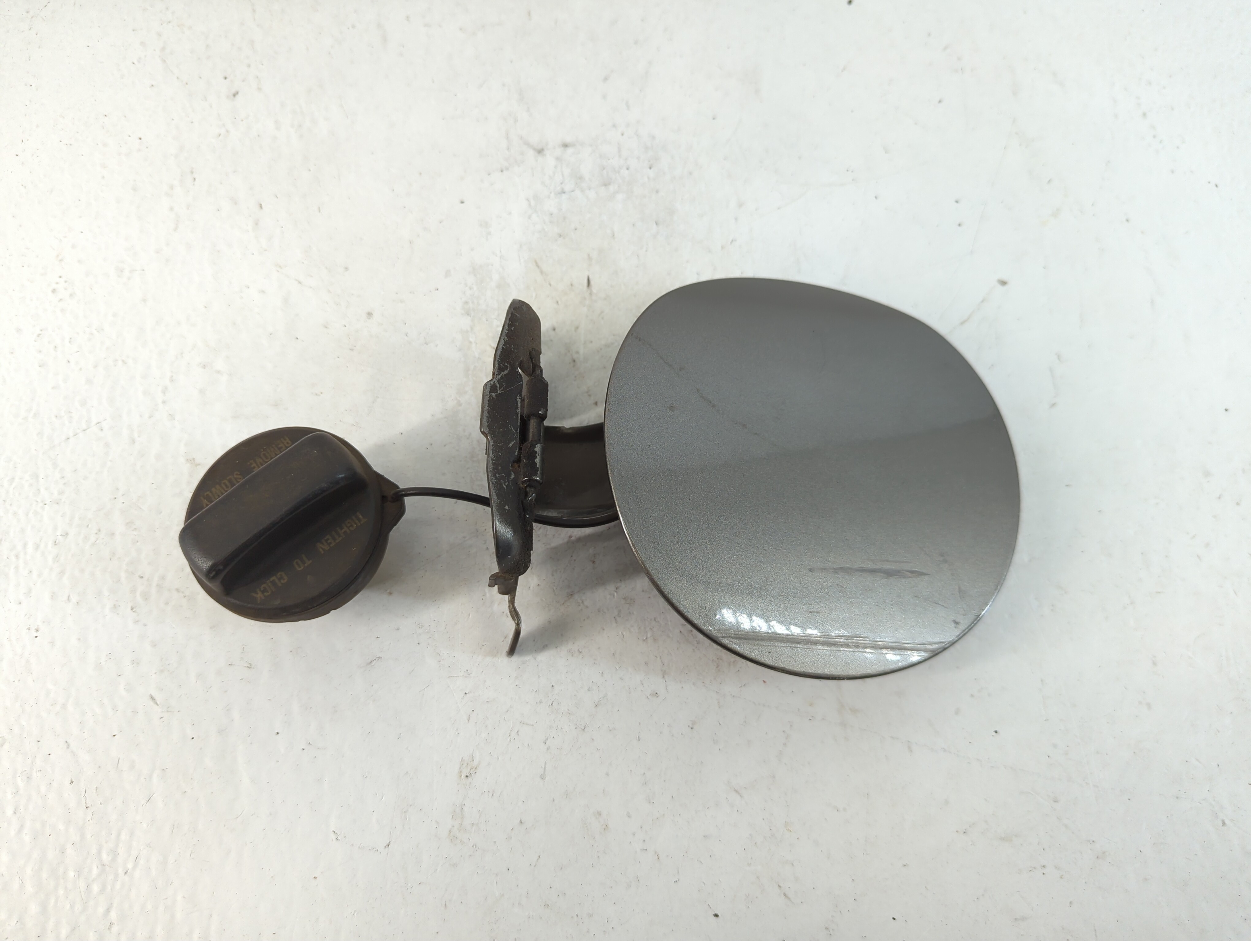 Picture of 2007 Honda Civic Fuel Tank Door Lid Gas Tank Grey 845549
