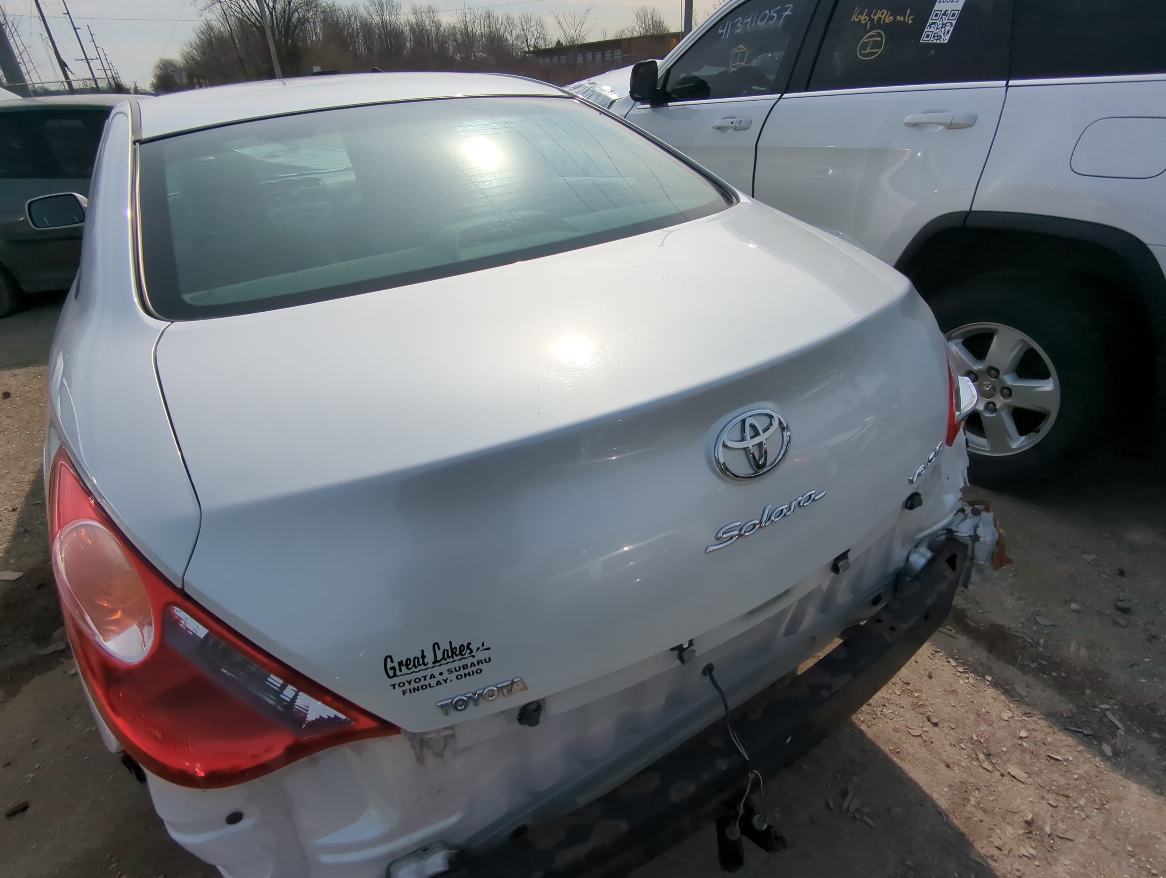 2004-2008 Toyota Solara Trunk/decklid/hatch/tailgate Oem 846054 - Oemusedautoparts1.com