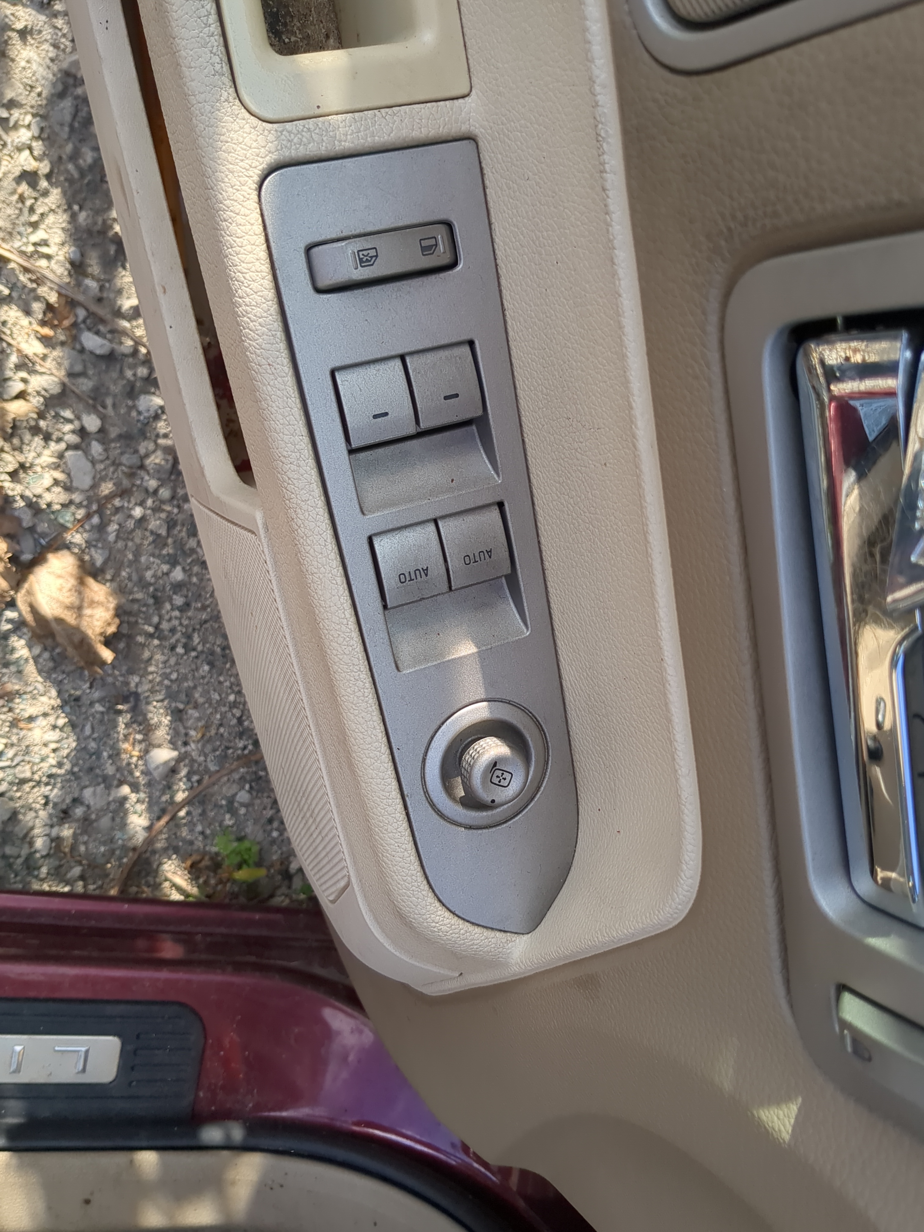 2007-2009 Lincoln Mkz Driver Left Door Master Power Window Switch 846367 - Oemusedautoparts1.com