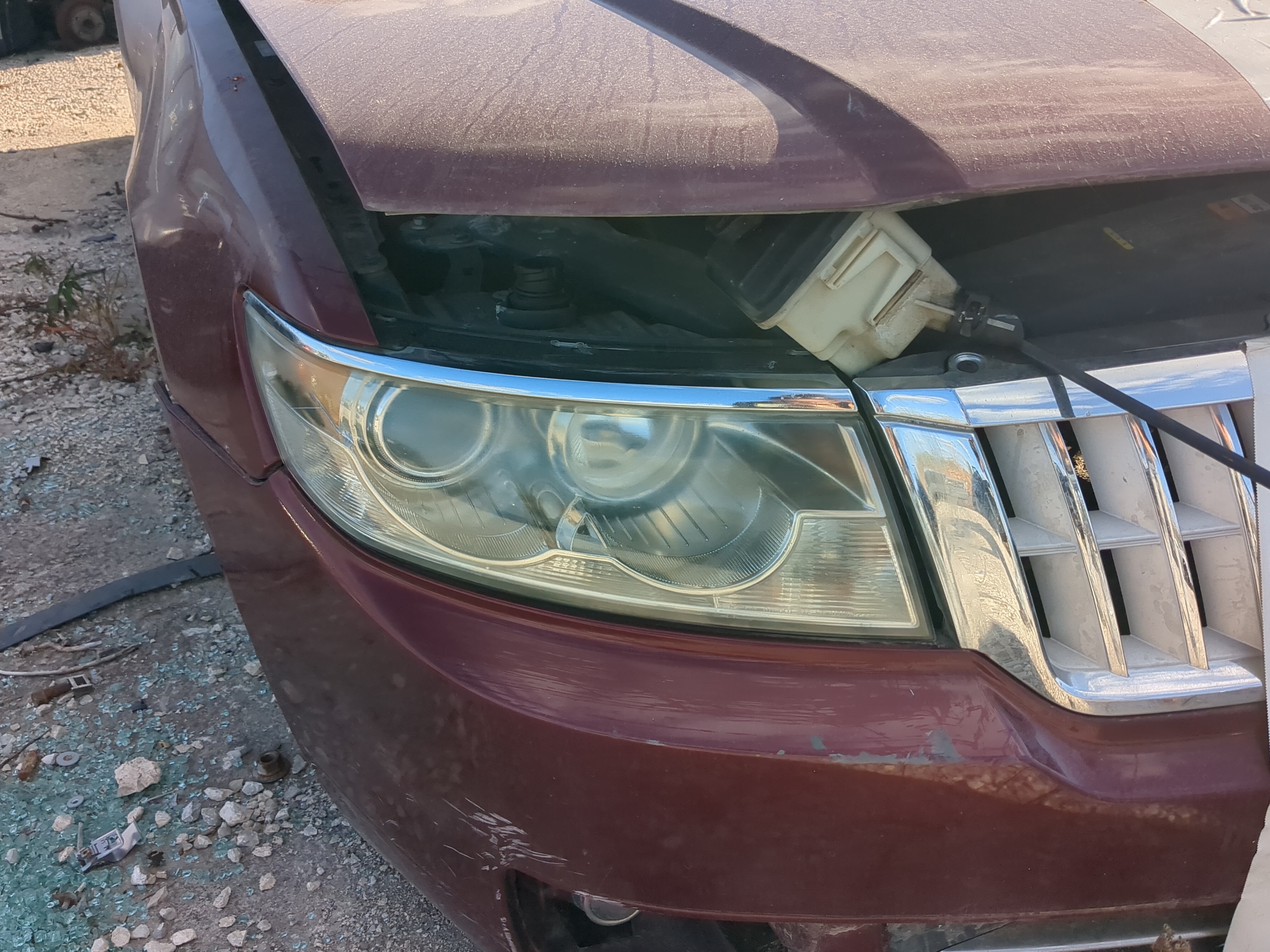 2007-2009 Lincoln Mkz Passenger Right Oem Head Light Headlight Lamp 846393 - Oemusedautoparts1.com