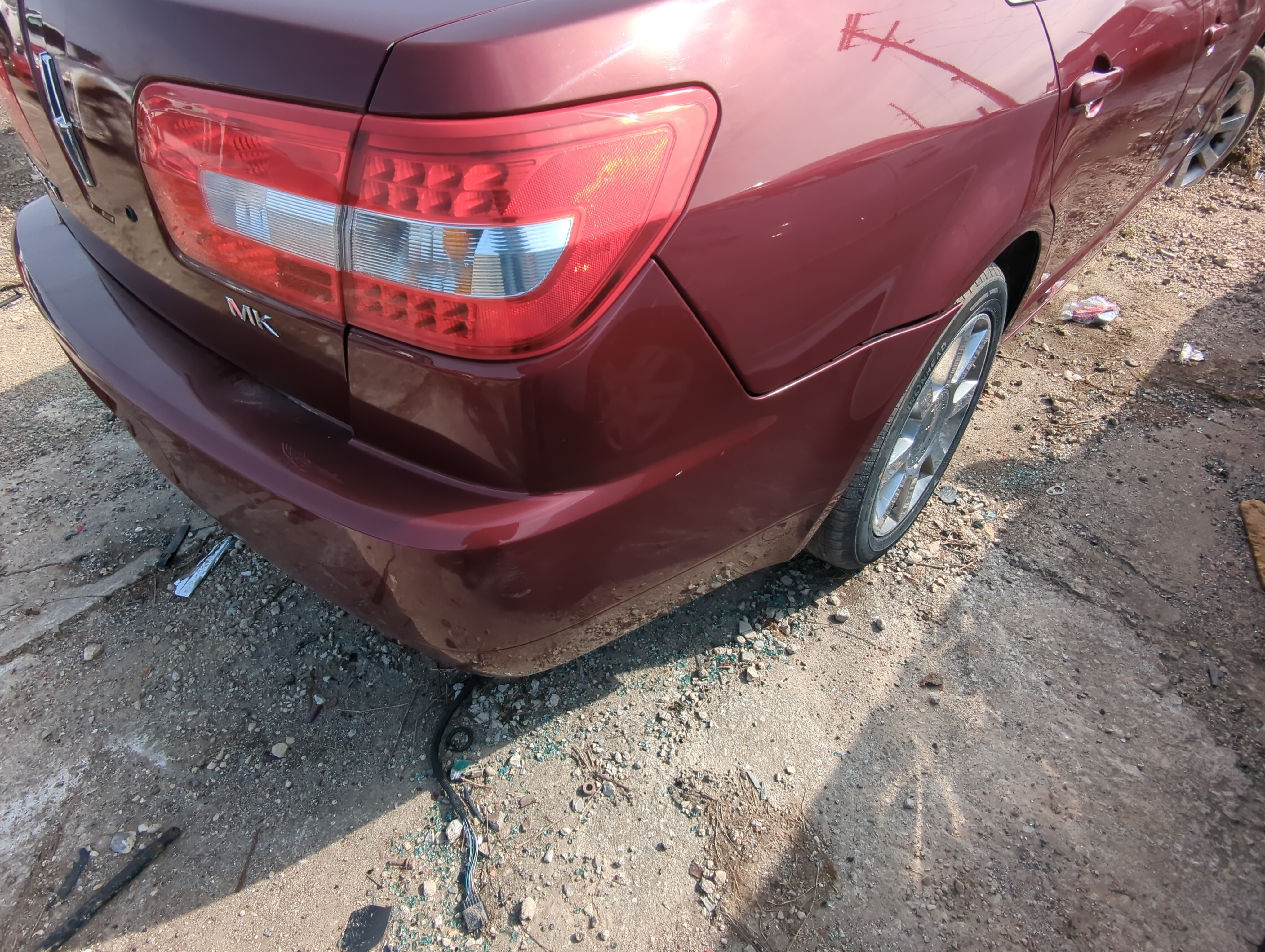 Picture of 2007-2007 Lincoln Mkz Rear Bumper Assembly Oem 846410