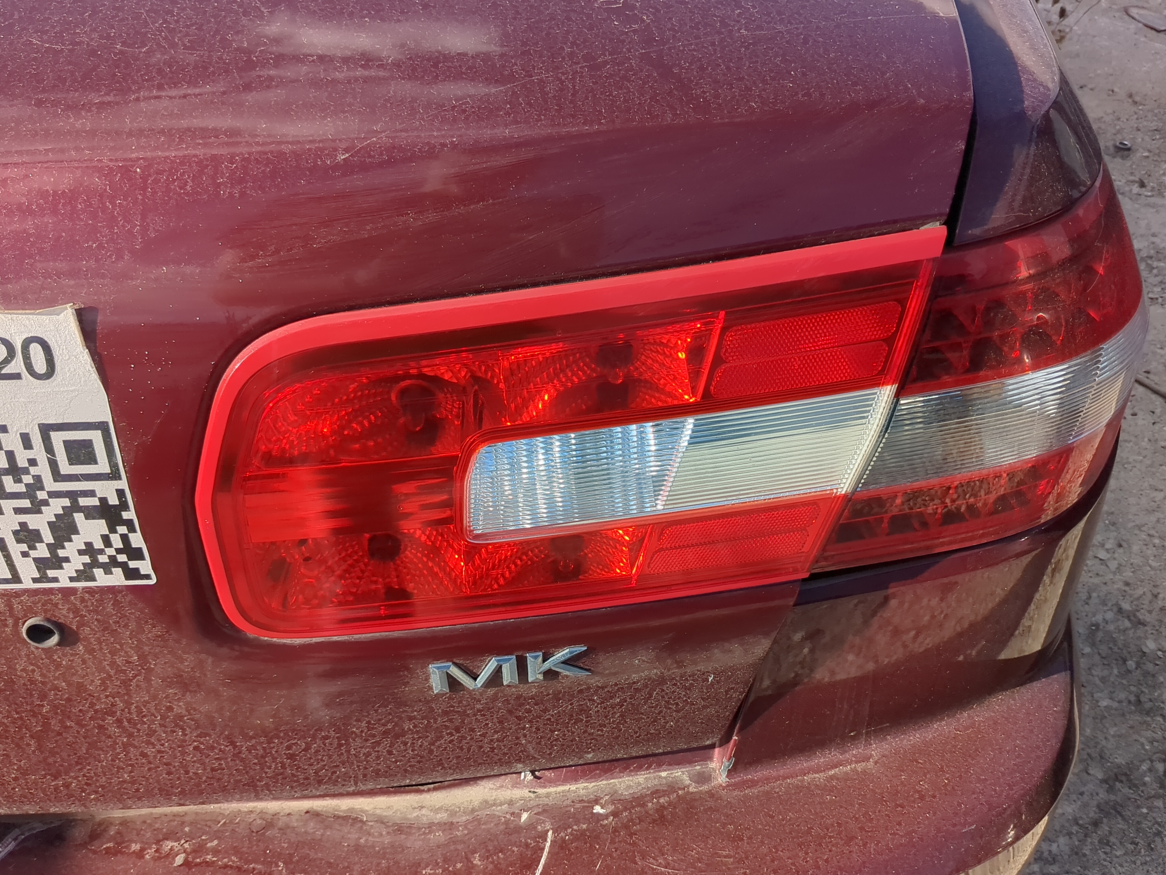 Tail Lights 2007 LINCOLN MKZ - Oemusedautoparts1.com