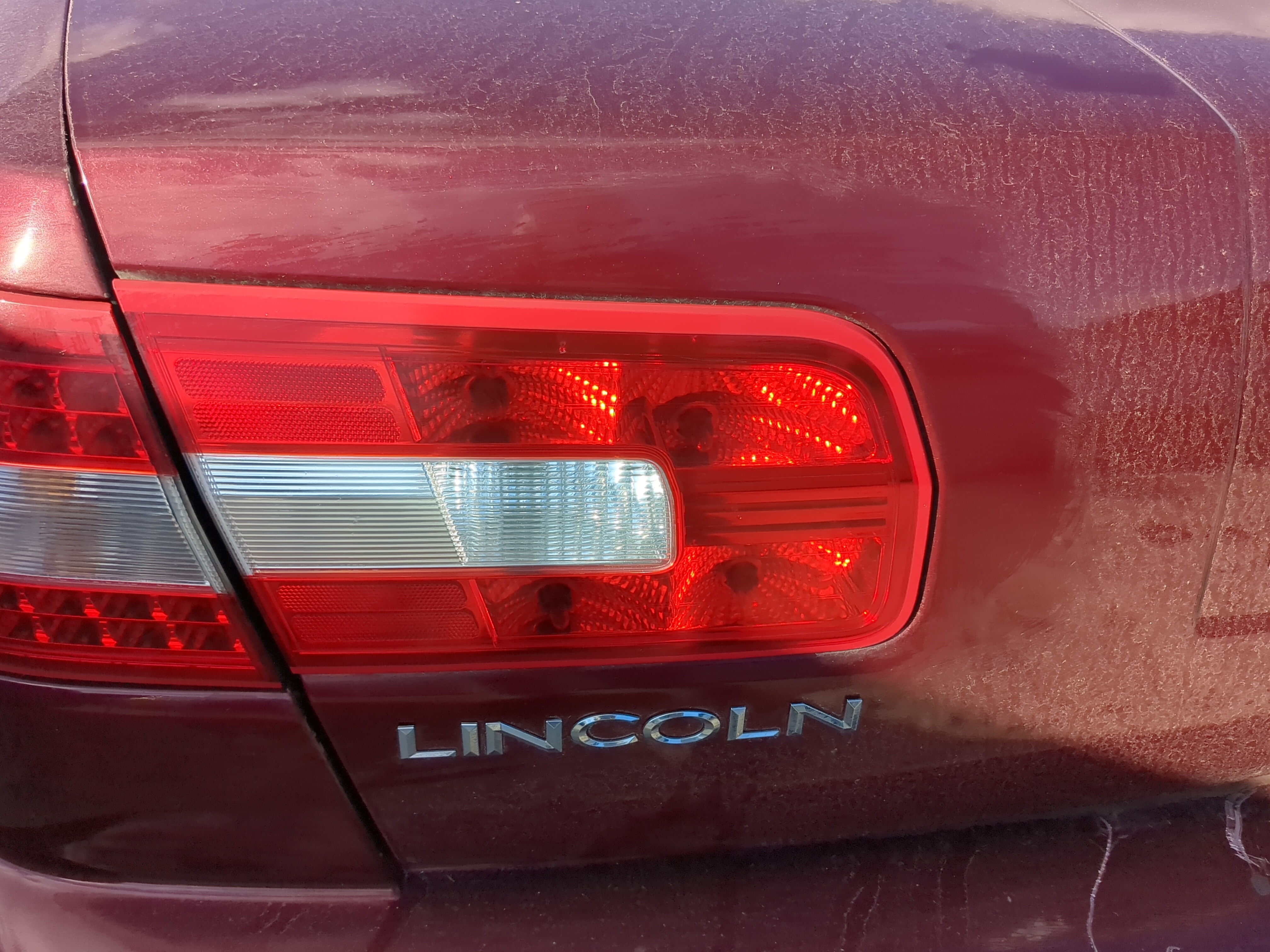 2007 Lincoln Mkz Driver Left Side Tail Light Taillight Deck Lid Mounted 846436 - Oemusedautoparts1.com