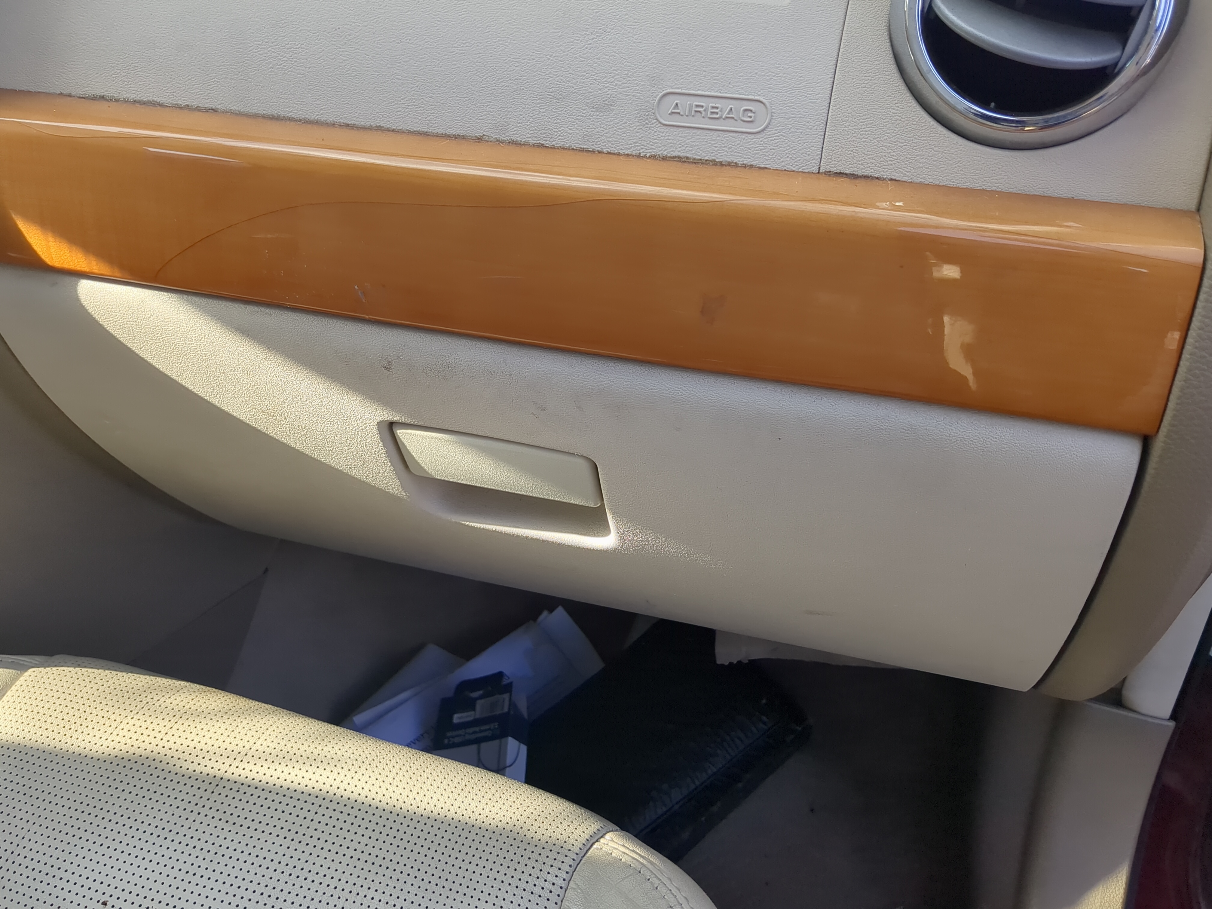 2007 Lincoln Mkz Passenger Glove Box Door Storage Compartment 846484 - Oemusedautoparts1.com