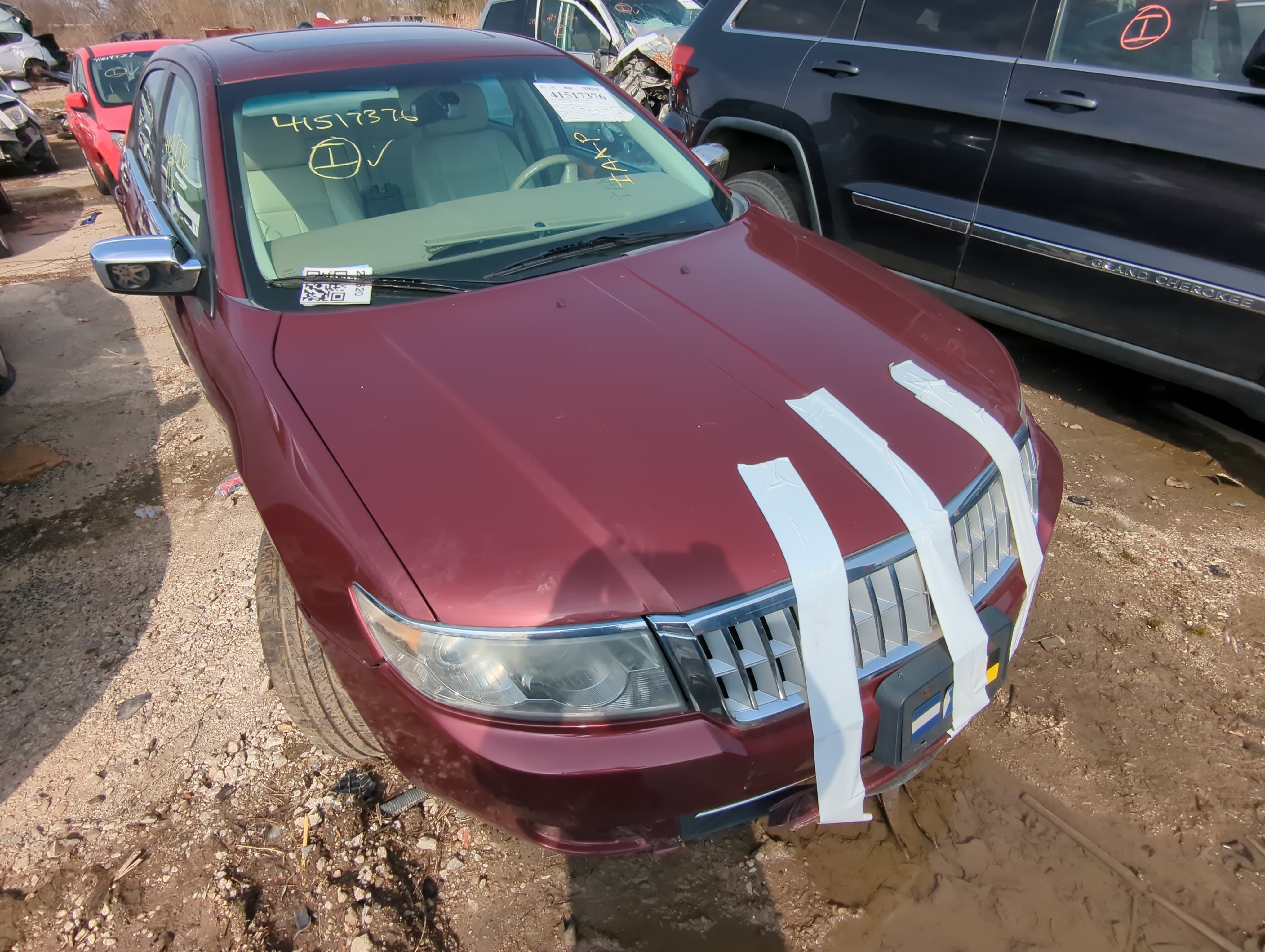 2007 Lincoln Mkz Hood Oem 846500 - Oemusedautoparts1.com