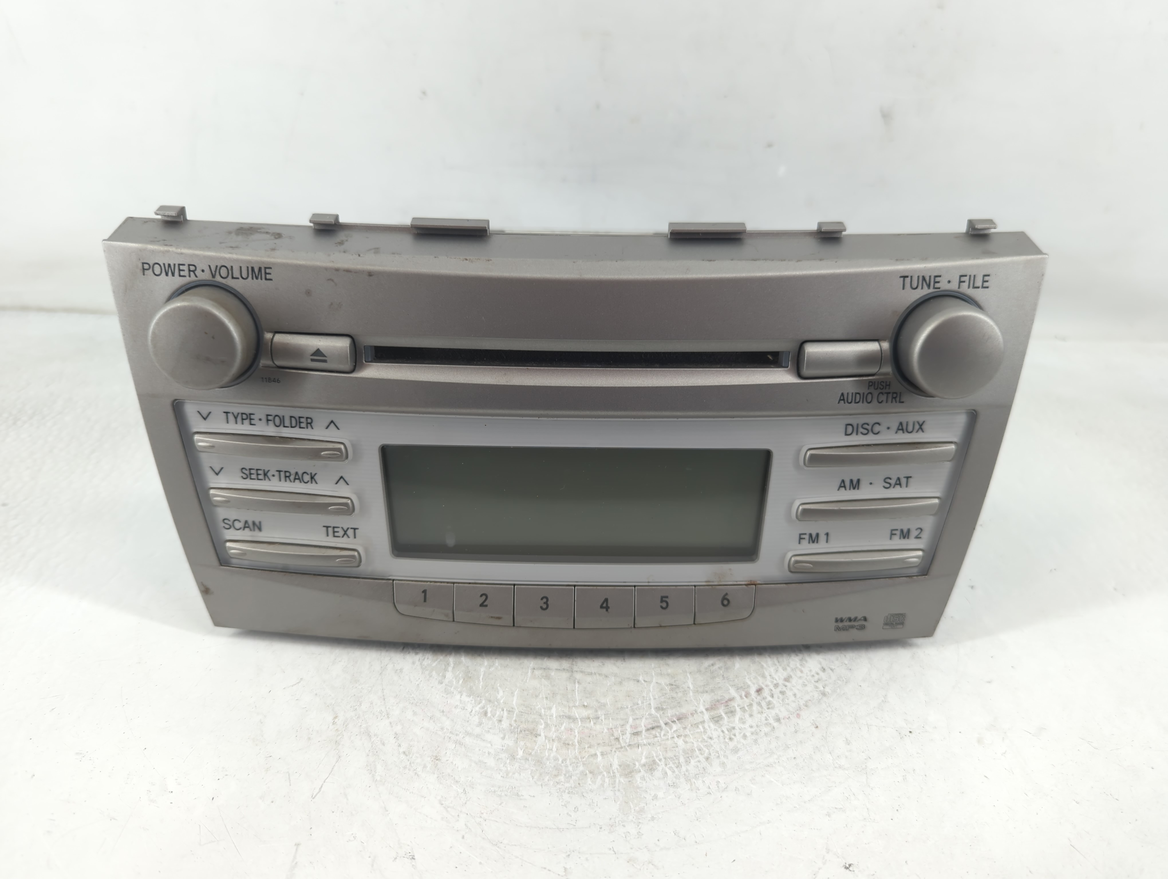 2010-2011 Toyota Camry Am Fm Cd Player Radio Receiver 846732 - Oemusedautoparts1.com