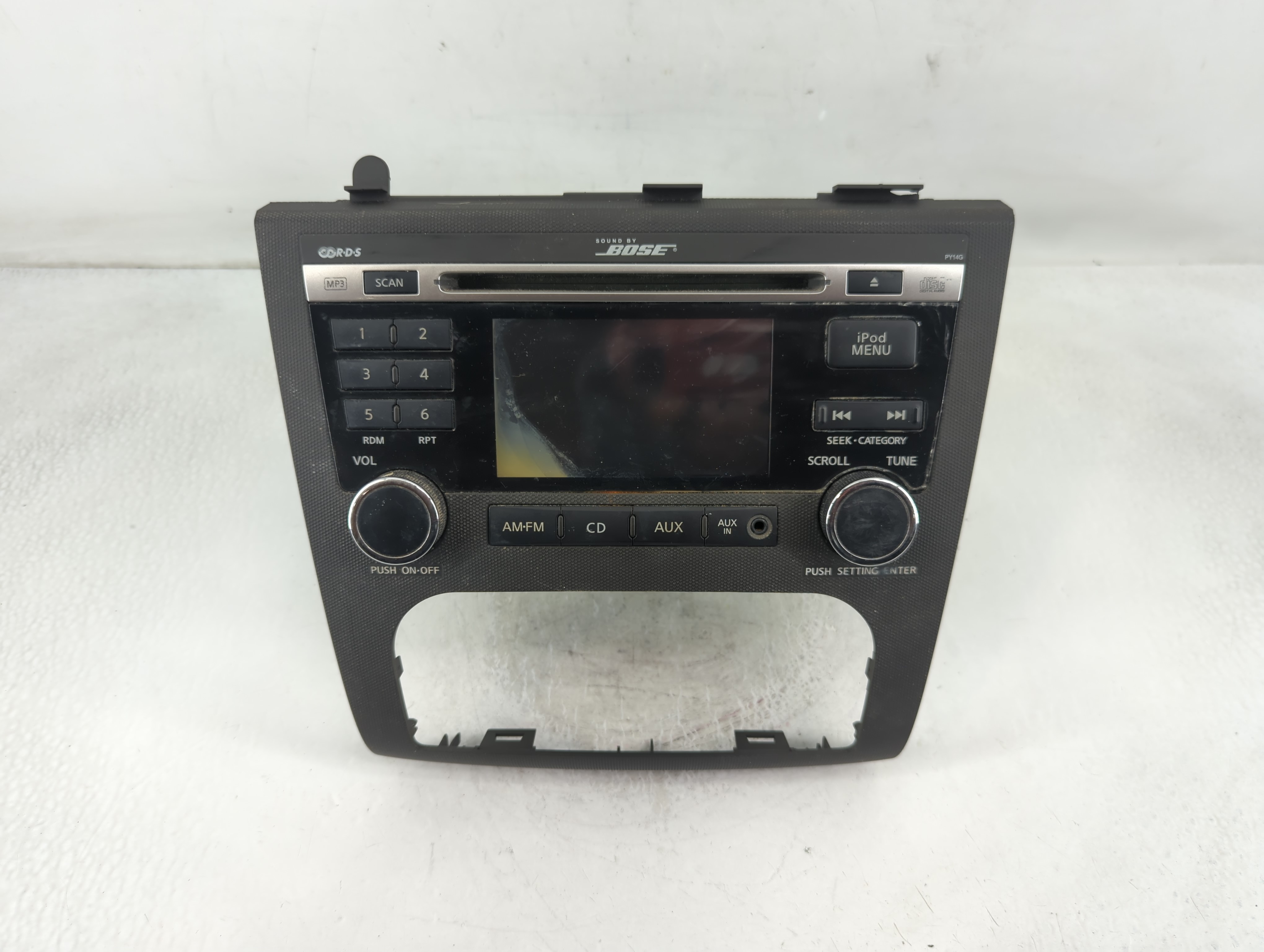 2010-2013 Nissan Altima Am Fm Cd Player Radio Receiver 846749 - Oemusedautoparts1.com