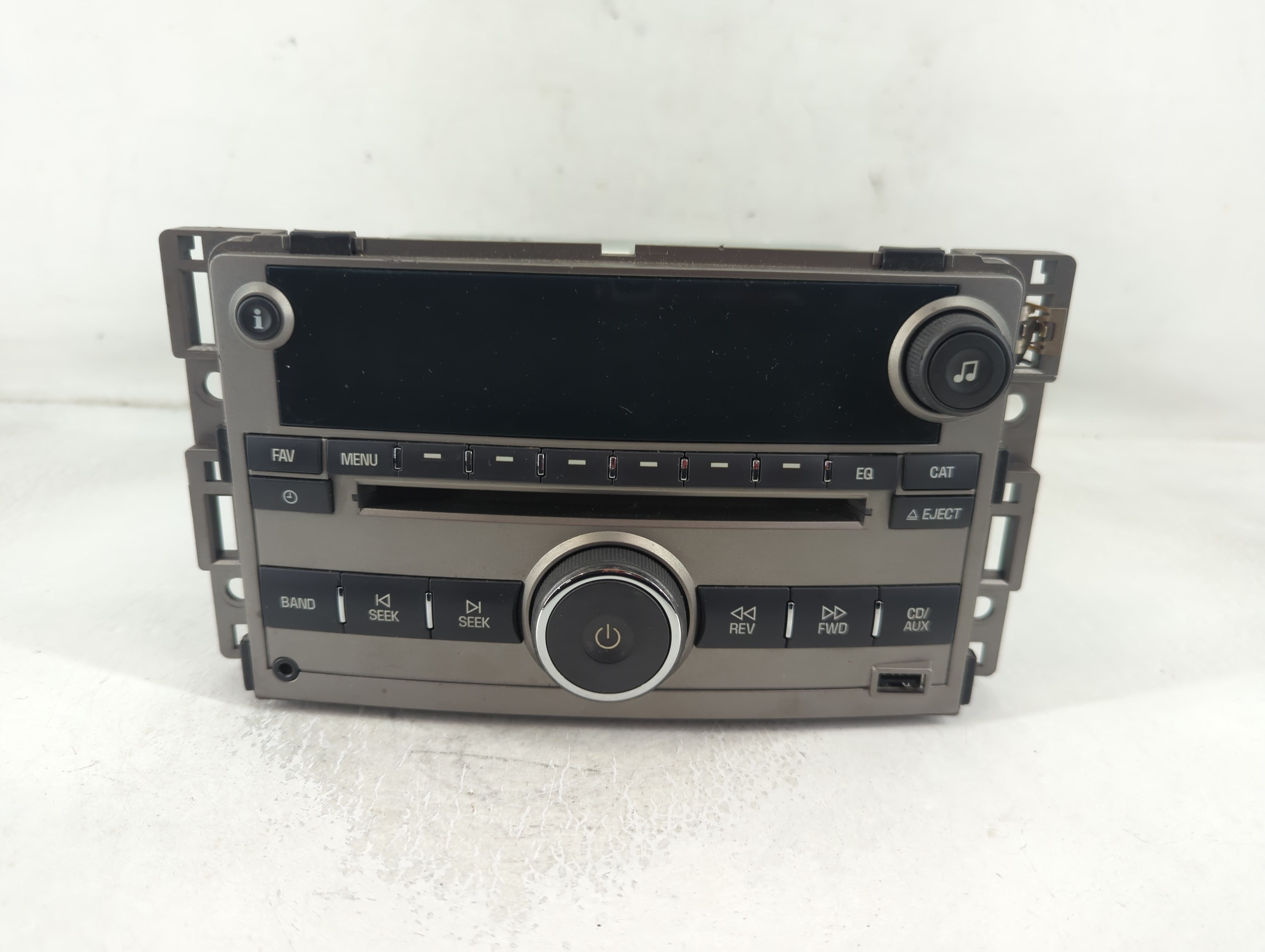 2009-2012 Chevrolet Malibu Am Fm Cd Player Radio Receiver 846756 - Oemusedautoparts1.com