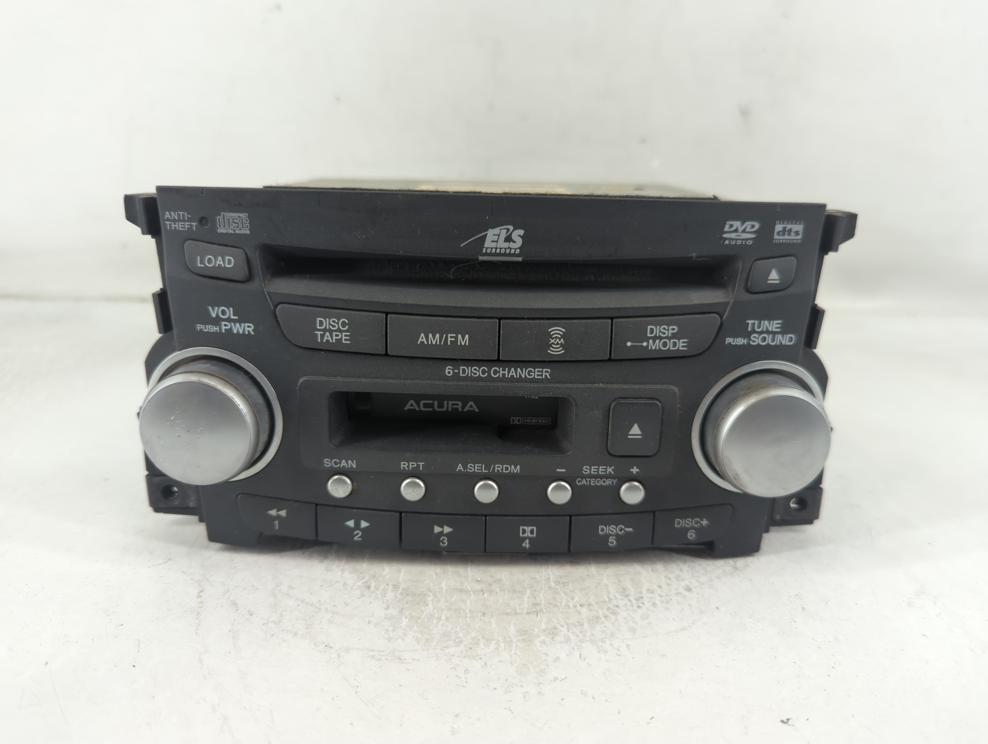 2004-2006 Acura Tl Am Fm Cd Player Radio Receiver 846767 - Oemusedautoparts1.com