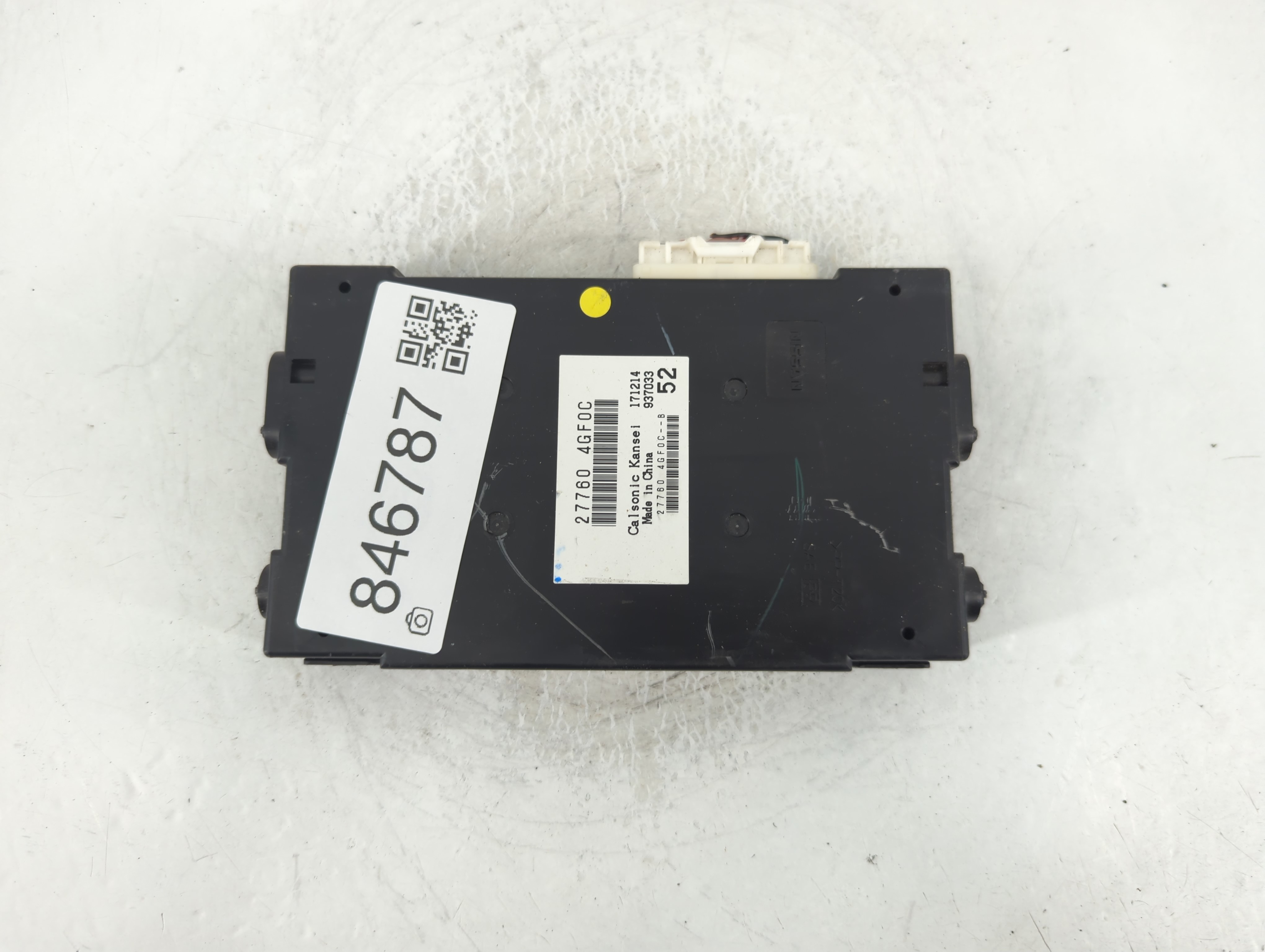 2014-2015 Infiniti Q50 Chassis Control Module Ccm Bcm Body Control 846787 - Oemusedautoparts1.com